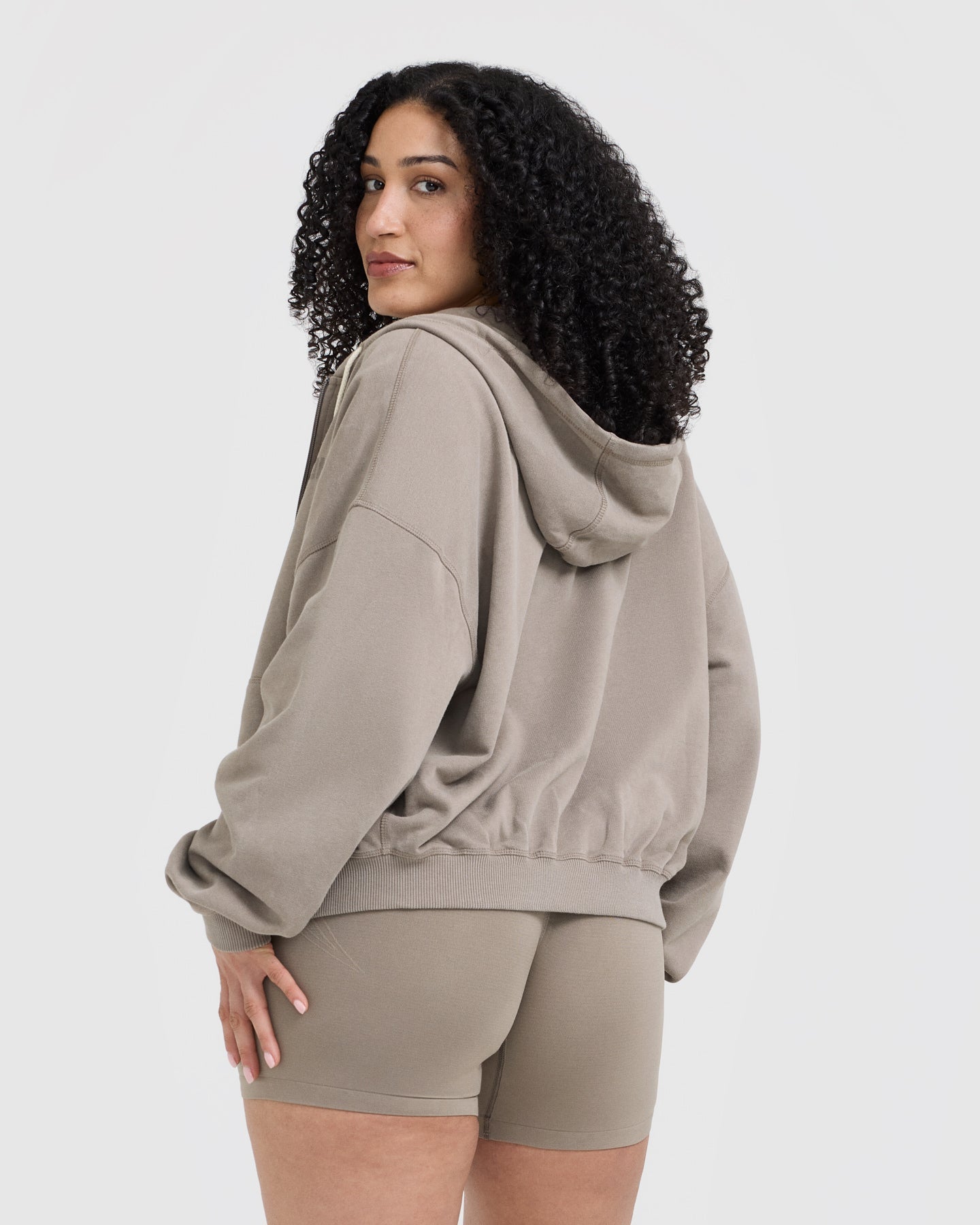 Raw Lounge Oversized Zip Hoodie for Women & Men | Soft Minky Fleece | Cozy Winter Wear for Home, Travel & Outdoor Activities