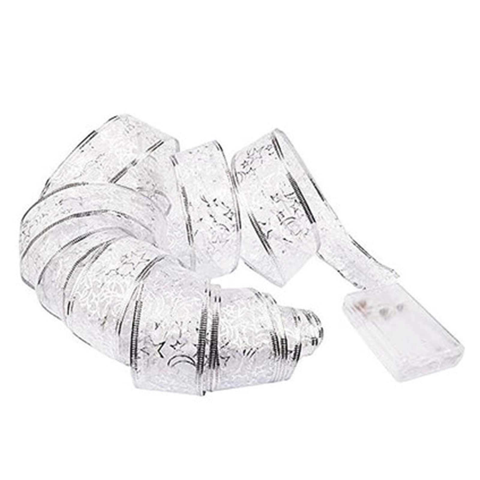 LED Christmas Lights Indoor & Outdoor - Waterproof Ribbon Curtain String Lights for Window, House, Party, Garden, Yard Decorations | Perfect for Holiday, Wedding, Birthday & Home Decoration