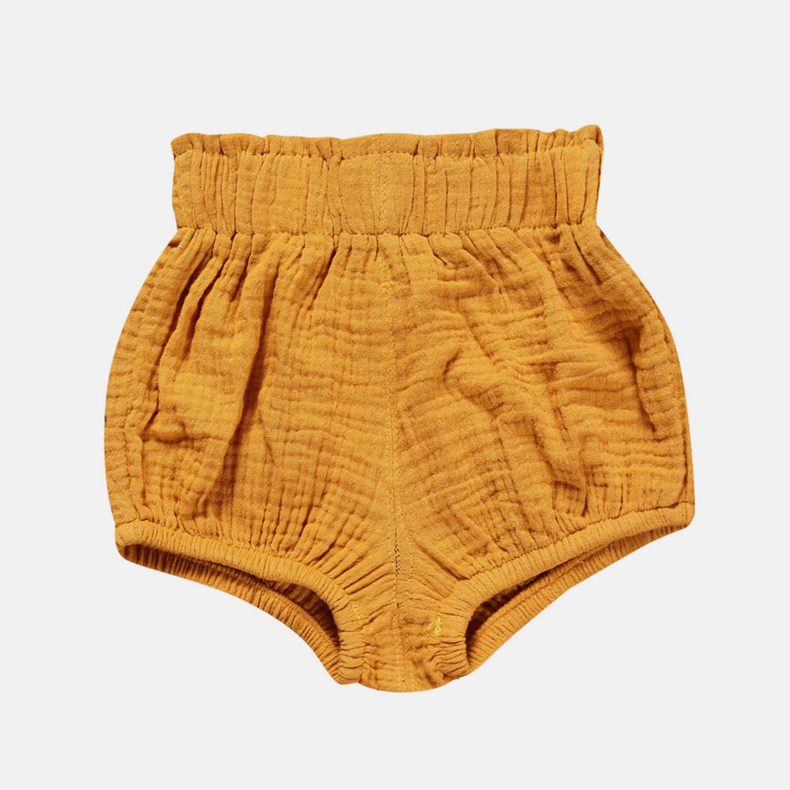 3PC Baby Shorts Set - Cotton Linen Bloomers for Girls & Boys - Playtime & Summer Outfits