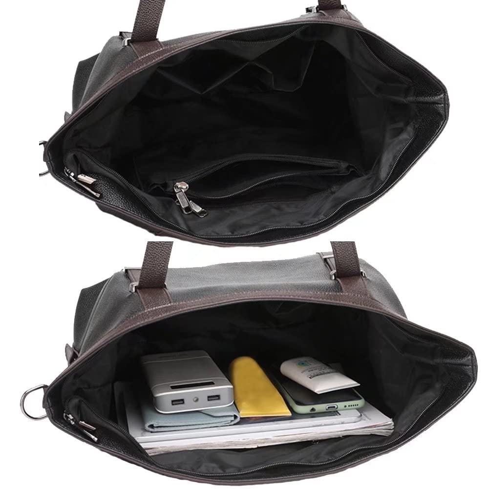 Mudono Women's Large Capacity Shoulder Bag - Crossbody Hobo Tote with Top Handle, Retro Satchel Purse for Work, Travel & Everyday Use