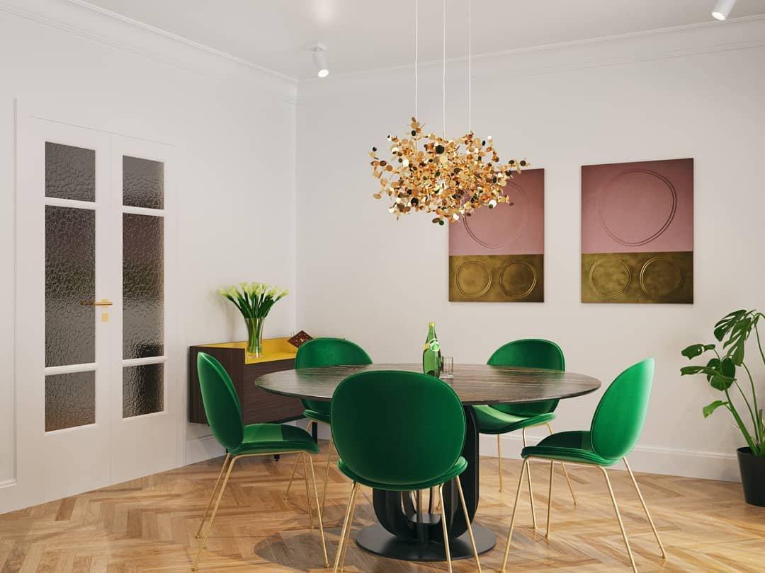 Luminex Modern Pendant Light - Adjustable Hanging Lamp for Kitchen Island, Dining Room & Bedroom - Sleek Scandinavian Design with Dimmable LED Bulb - Perfect for Home Decor & Interior Lighting