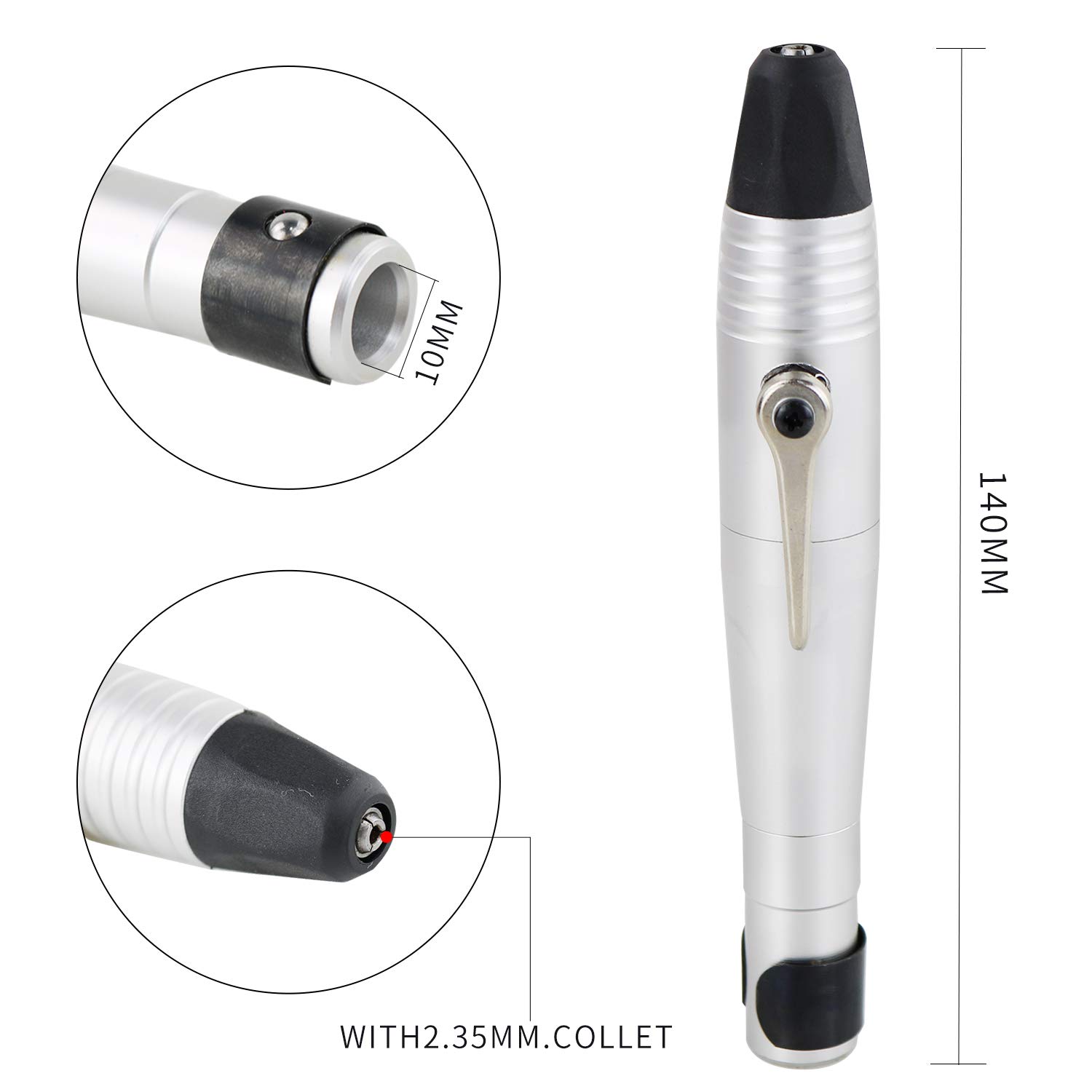 Quick Change Handpiece for Rotary Grinder Tool - Compatible with Various Rotary Tools for Metal, Wood & DIY Projects - Perfect for Engraving, Polishing & Crafting