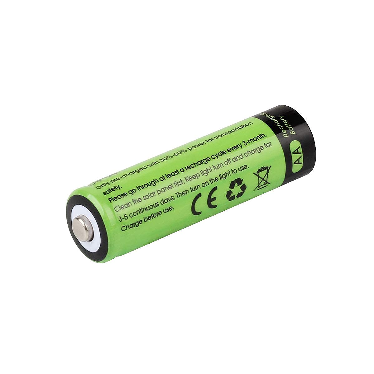 16-Pack AA Rechargeable Batteries 1.2V 1300mAh Ni-MH - Solar Lights, Garden Lamps, Remote Controls, Computer Mice & Household Devices - Long Lasting Power for Outdoor & Indoor Use