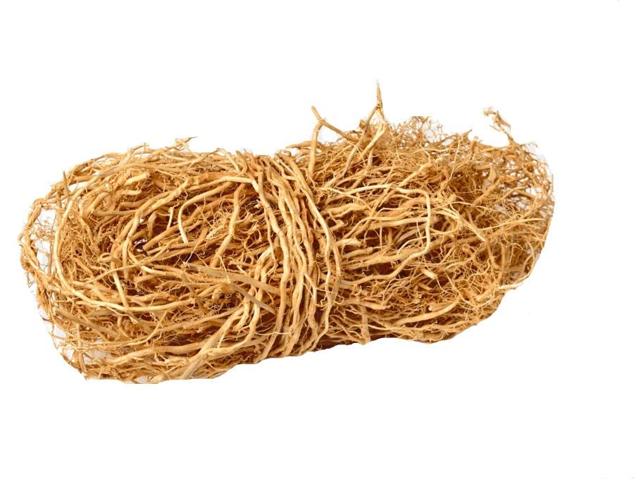 Organic Vetiver Root 75g | Khus Root (Vetiveria Zizanioides) for Cooling Body Heat, Skin & Hair Care | Edible Herbal Remedy with Health Benefits | Perfect for Aromatherapy, Tea & Natural Beauty Treatments