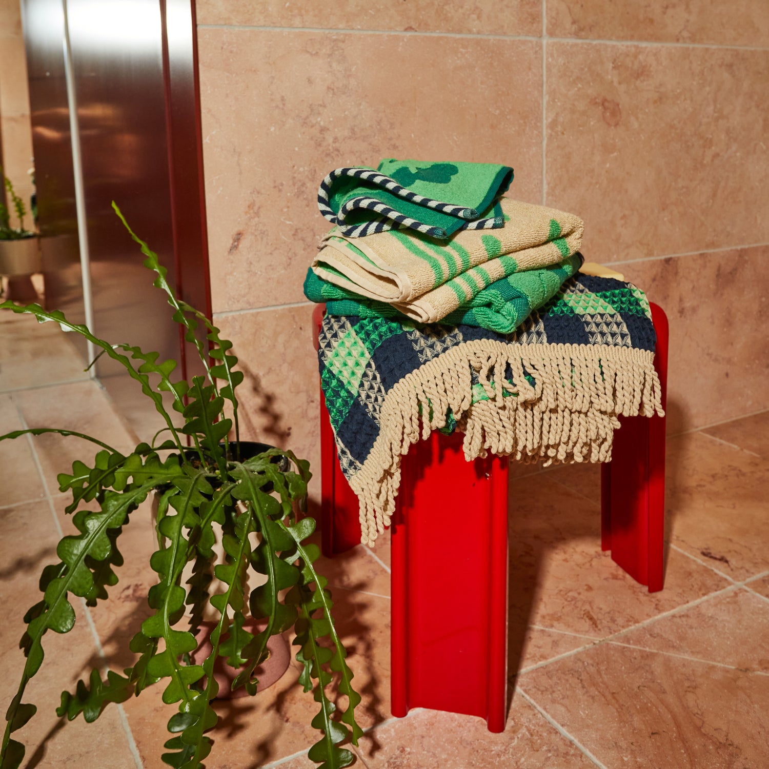 Premium Palermo Hand Towel in Chai Color - Soft, Absorbent & Quick-Drying for Kitchen, Bathroom & Spa Use