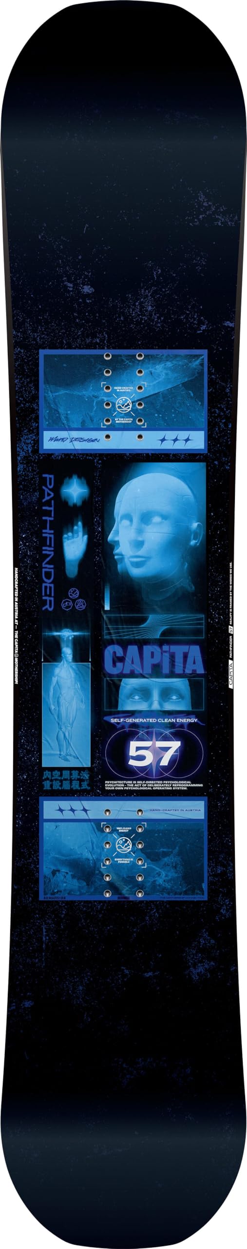 CAPiTA Pathfinder Camber Men's Snowboard - All-Mountain Freestyle Snowboard for Intermediate to Advanced Riders | Perfect for Powder, Park & Backcountry Adventures