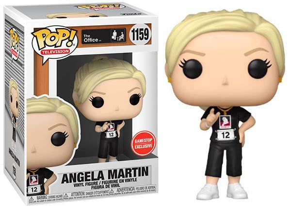Angela Martin The Office Funko Pop! #1159 - GameStop Exclusive Collectible for Office Fans & TV Show Memorabilia Lovers - Perfect for Display, Gifts, and Pop Culture Collections