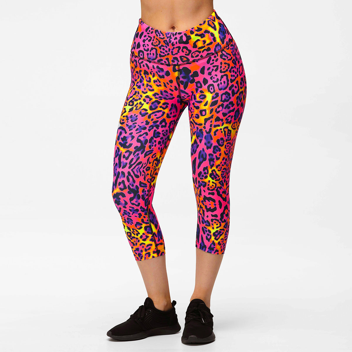 Sunset Safari Capri Pants - Women's High Waisted Casual Trousers for Travel & Outdoor Adventures