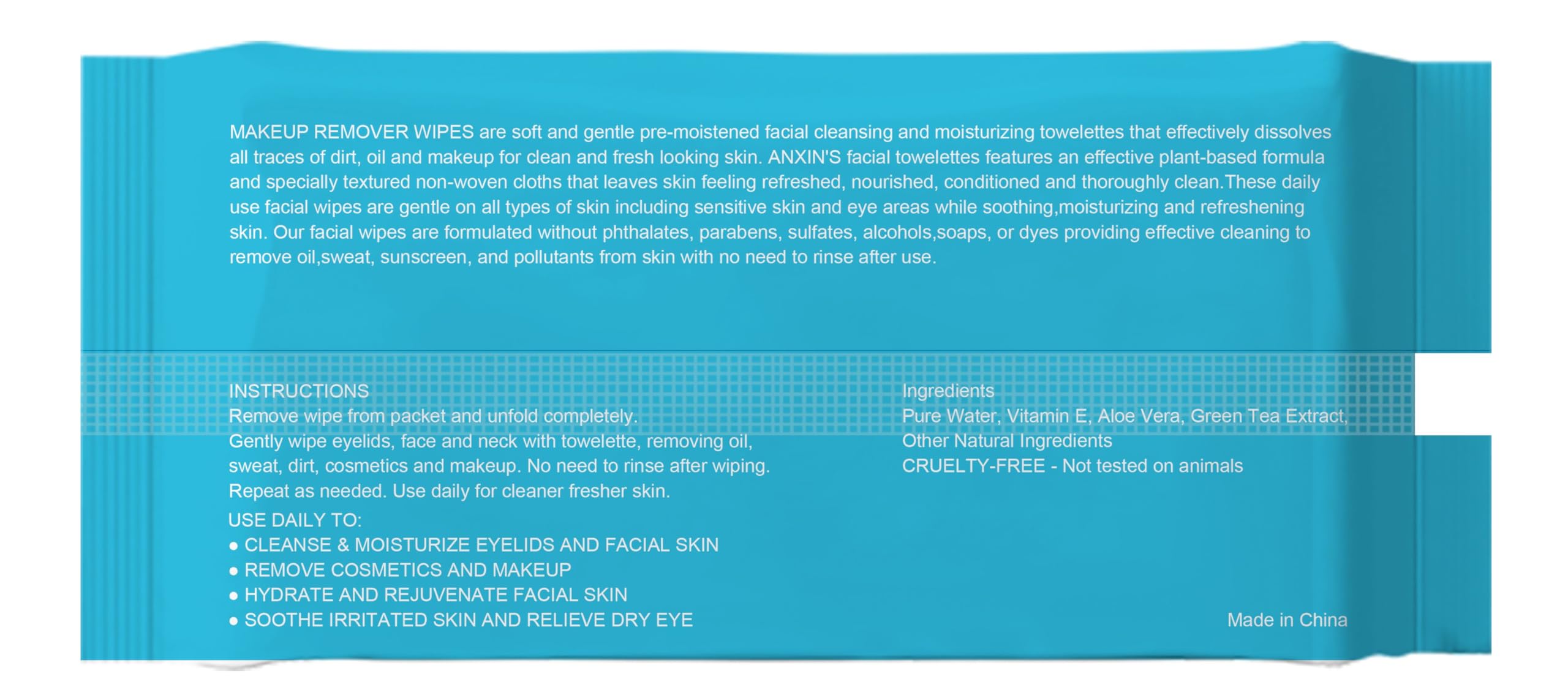 Ultra Soft Gentle Makeup Remover Wipes - Pre-Moistened Facial Cleansing Towelettes for Waterproof Makeup | Alcohol-Free, Plant-Based Formula | 50 Count Twin Pack | Perfect for Travel, Gym & Daily Skincare Routine