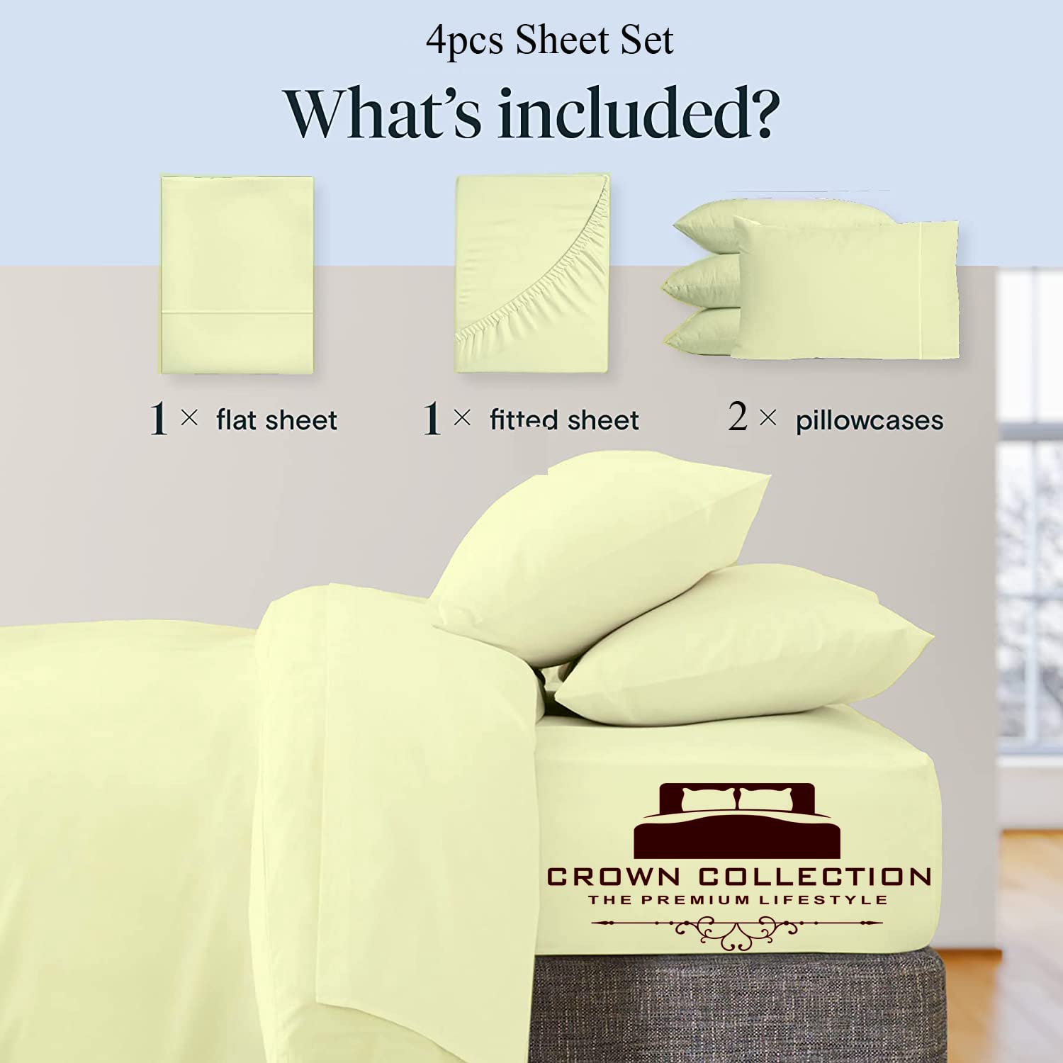 **Breathable & Cooling Twin XL Sheet Set - 4 Piece Ultra Soft Luxury Bed Sheets for College Dorm & Hotel Use - Deep Pockets, Easy Fit - Perfect for Hot Sleepers & Comfort Seekers**