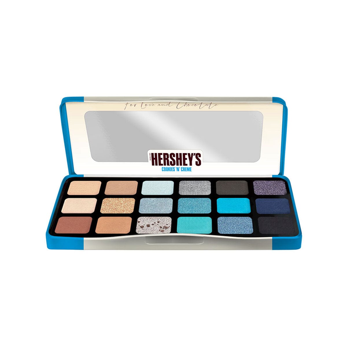 18 Colors Cookies & Cream Eyeshadow Palette - Highly Pigmented, Long Lasting Makeup for Party, Wedding & Daily Use