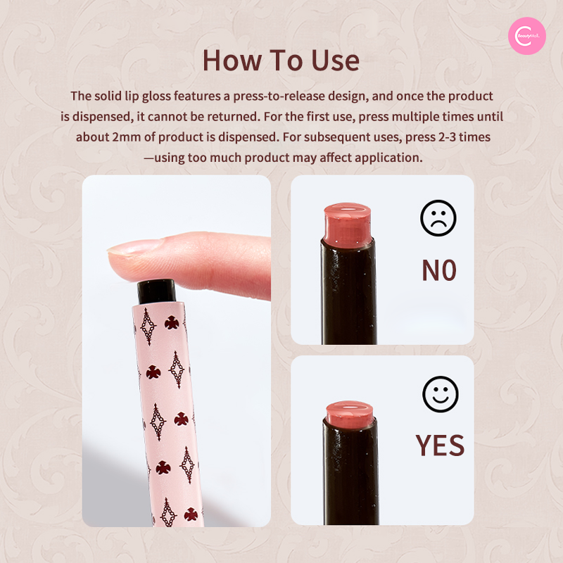 Haggard 3D High Gloss Solid Lip Jelly - Long Lasting Hydrating Lip Balm for Moisturizing & Plumping - Perfect for Daily Wear, Night Out, and Makeup Looks