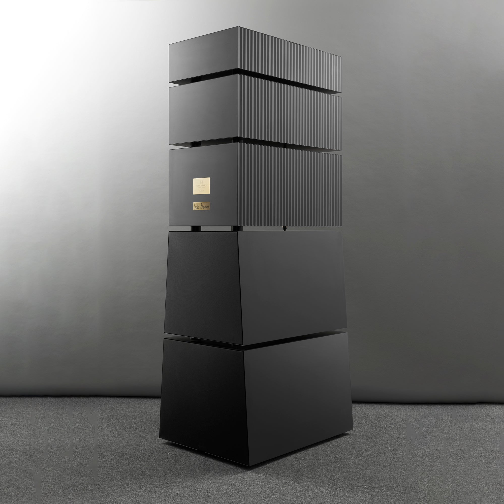 Goldmund GAIA Premium Active Wireless Bluetooth Speakers - High-Fidelity Sound for Home Theater, Music Studio & Audiophile Listening