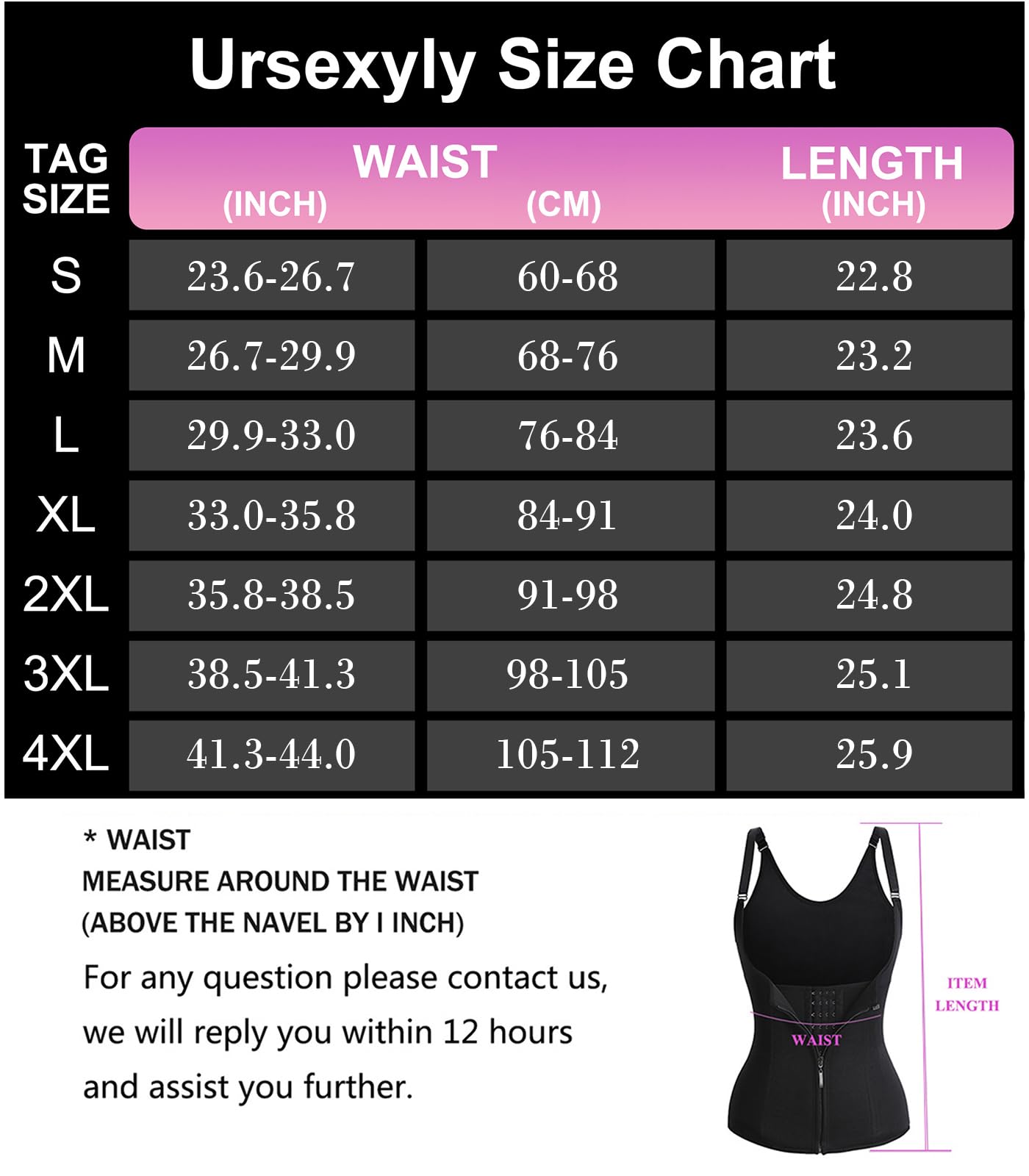 URSEXYLY Maternity Support Belt - Postpartum Waist Trainer & Shapewear for Belly Recovery - Black - Perfect for Pregnancy, Post-Delivery & Everyday Comfort