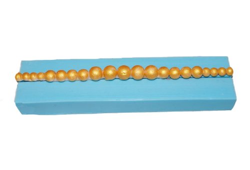 21 Cavity Silicone Bead Maker Mold for Graduated Pearl Beads - DIY Jewelry Making, Craft Projects & Resin Art Accessories