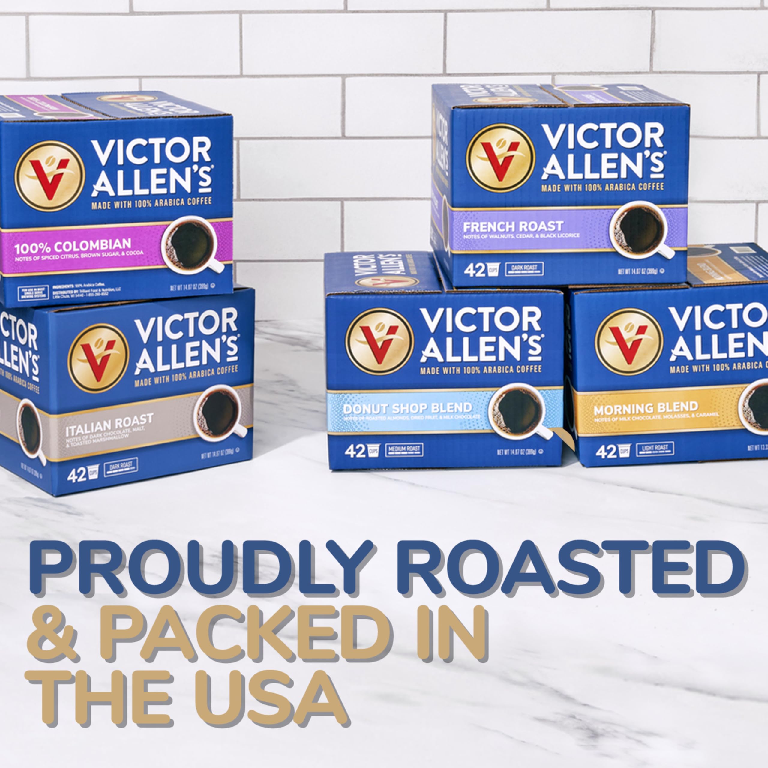 Victor Allen's Coffee & Cocoa Variety Pack - 96 K-Cups for Keurig | Holiday Gift & Office Use