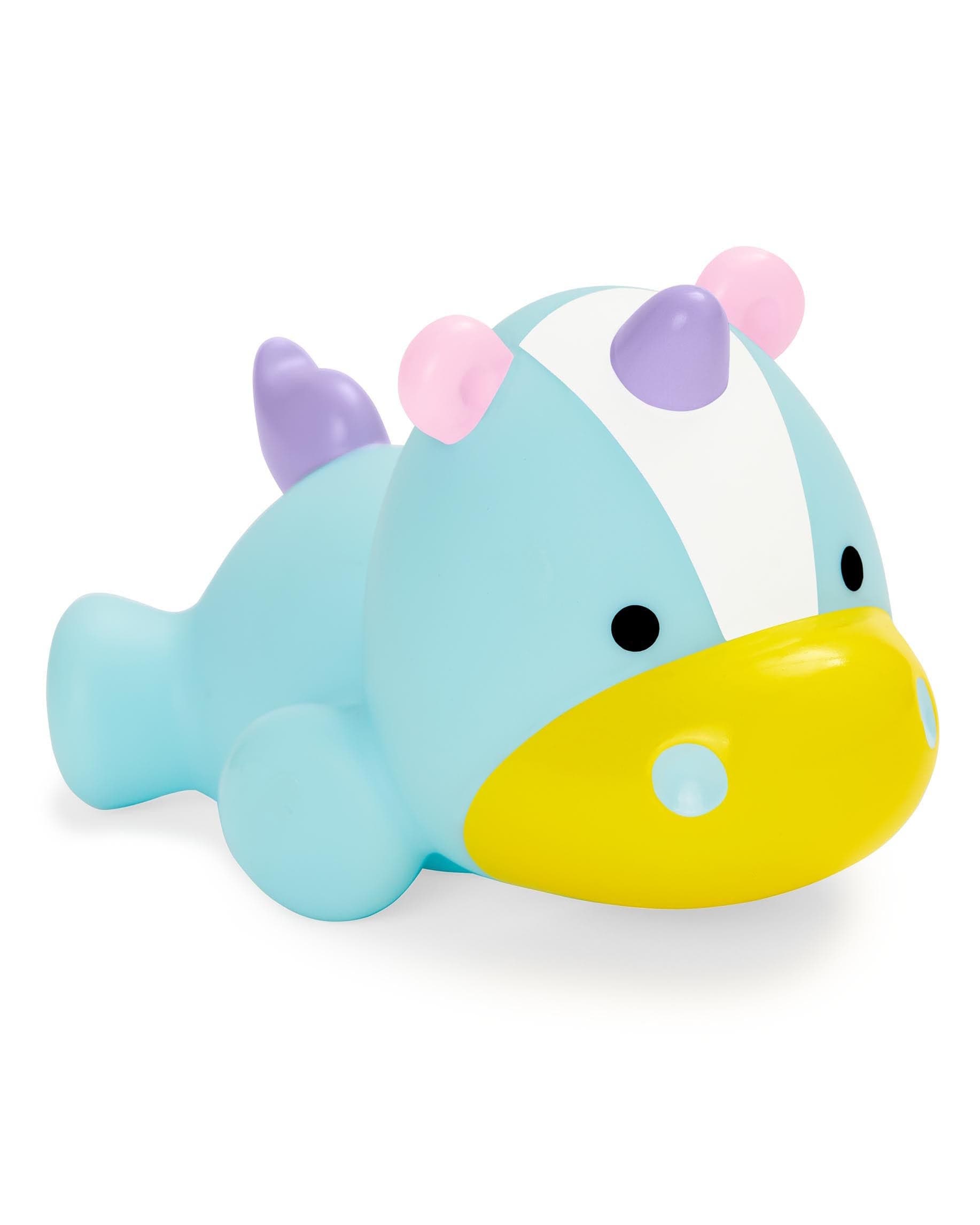 Skip Hop Zoo Light Up Bath Toys for Toddlers - Fun & Safe Bathtime Animal Toys with LED Lights - Perfect for Baby Bath Time, Sensory Play & Learning