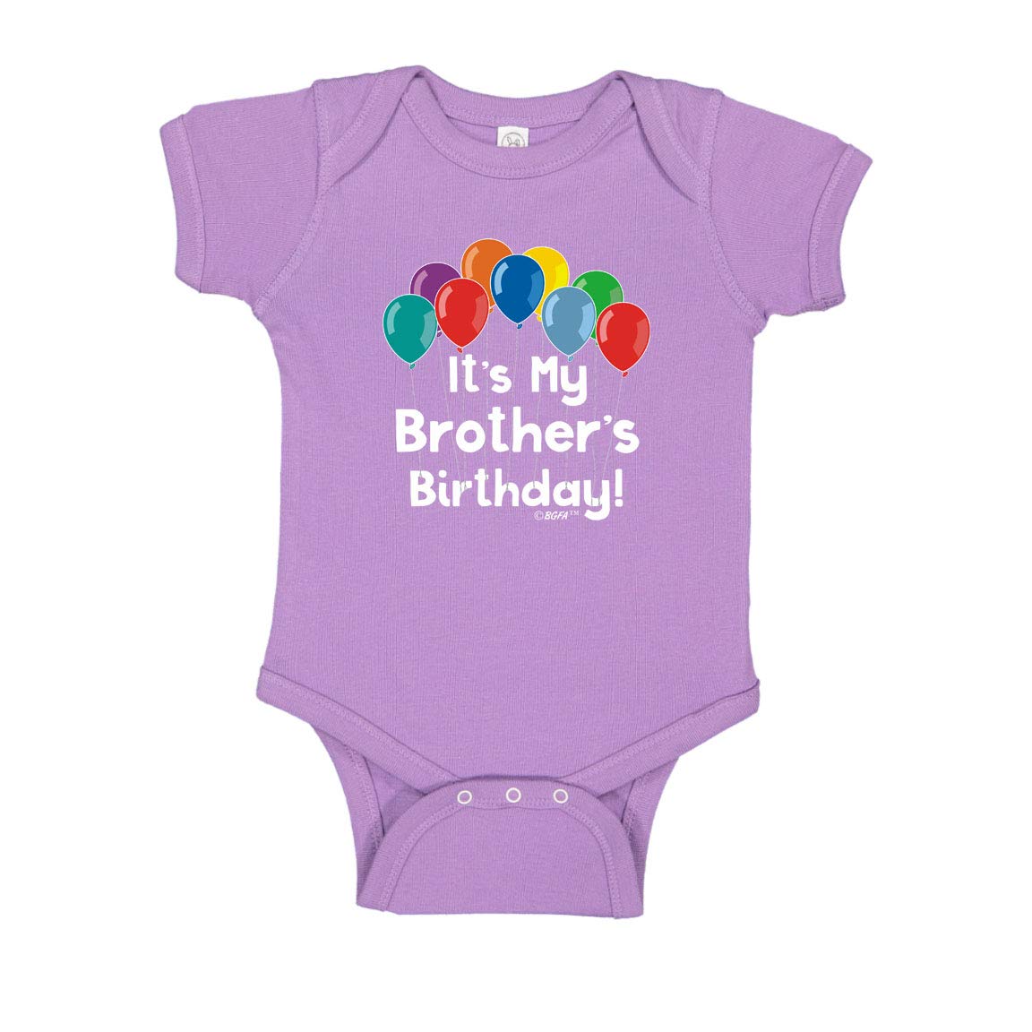 Brother's Birthday Party Outfit - Cute Baby Bodysuit for Birthday Celebrations & Family Gatherings