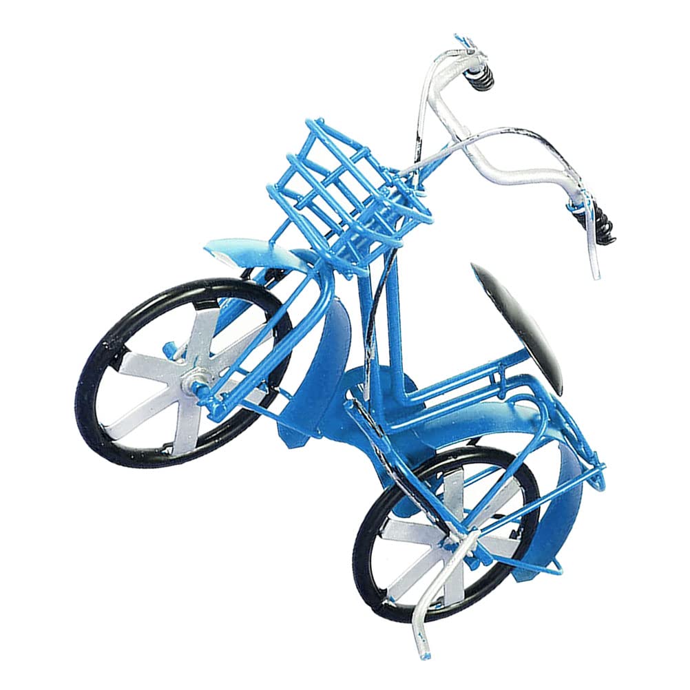 Retro Style Mini Mountain Bike Figurine - Realistic Simulation Finger Toy & Decorative Ornament for Cycling Enthusiasts | Perfect for Desk Decor, Bike Themed Parties, and Collector Displays