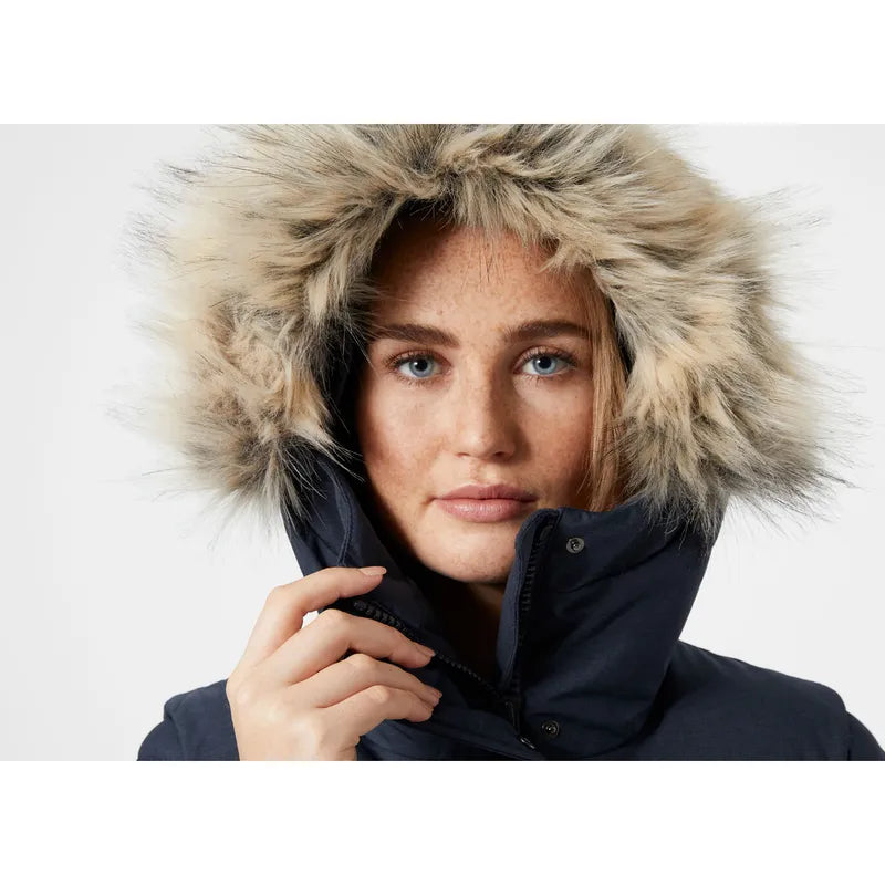 Blossom Puffy Winter Parka for Women - Warm Insulated Hooded Coat, Windproof & Waterproof, Perfect for Snowboarding, Skiing & Cold Weather Outdoors