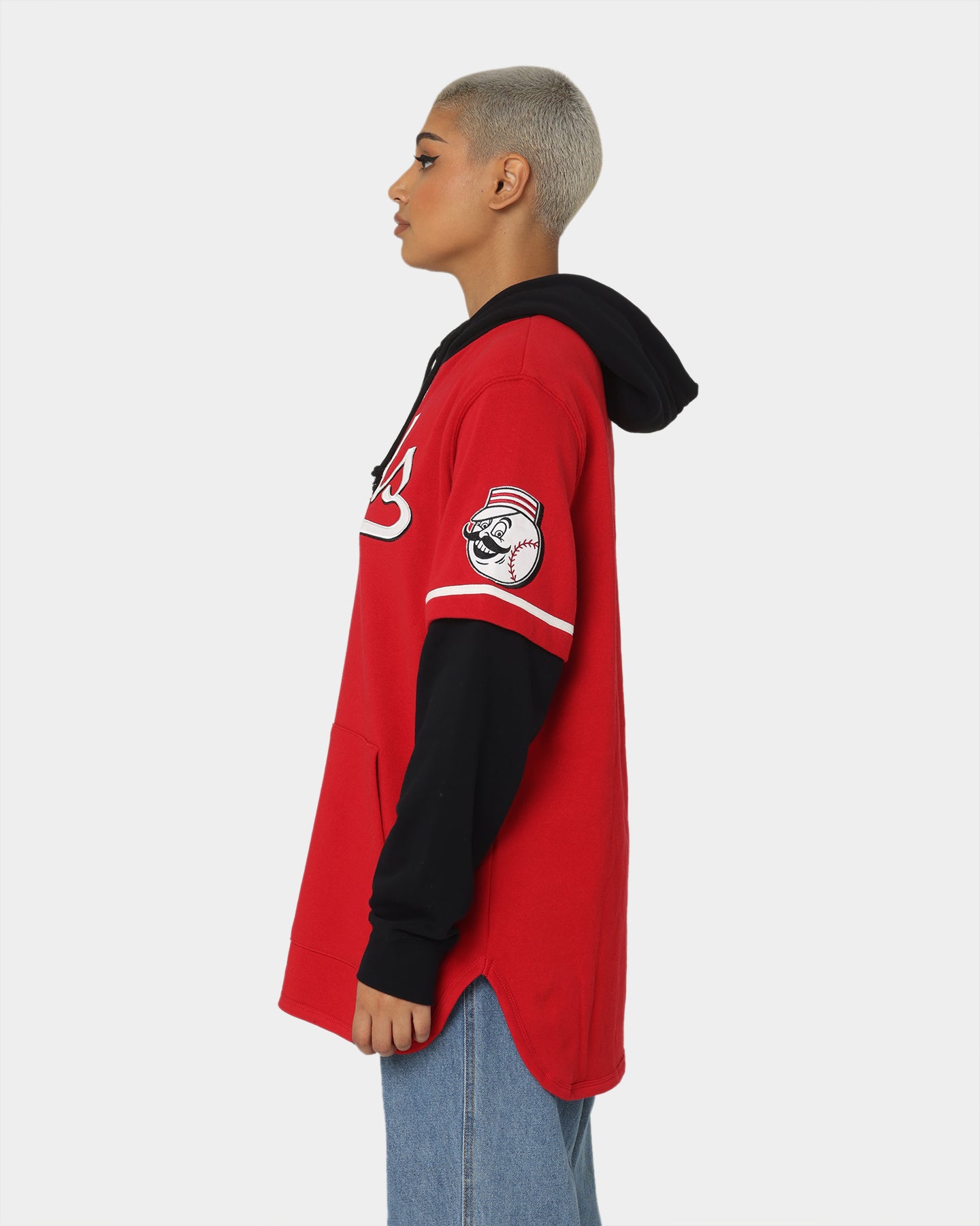 47 Brand Cincinnati Reds Shortstop Hoodie - Red | MLB Fan Apparel for Men & Women | Perfect for Game Day & Casual Wear