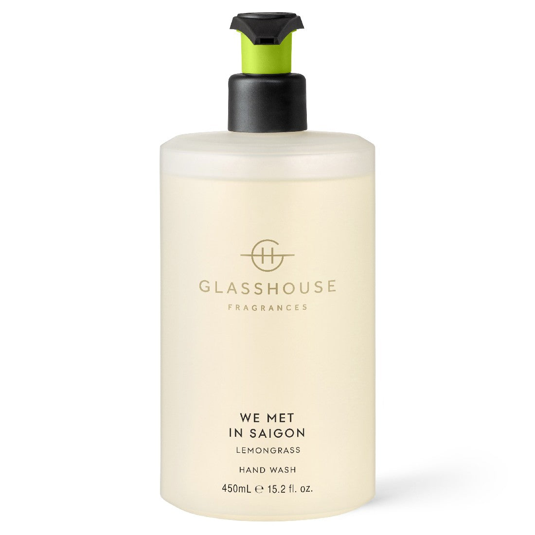 Glasshouse Fragrances We Met In Saigon 450ml Luxury Hand Wash - Refreshing Scent for Bathroom, Kitchen & Guest Washrooms