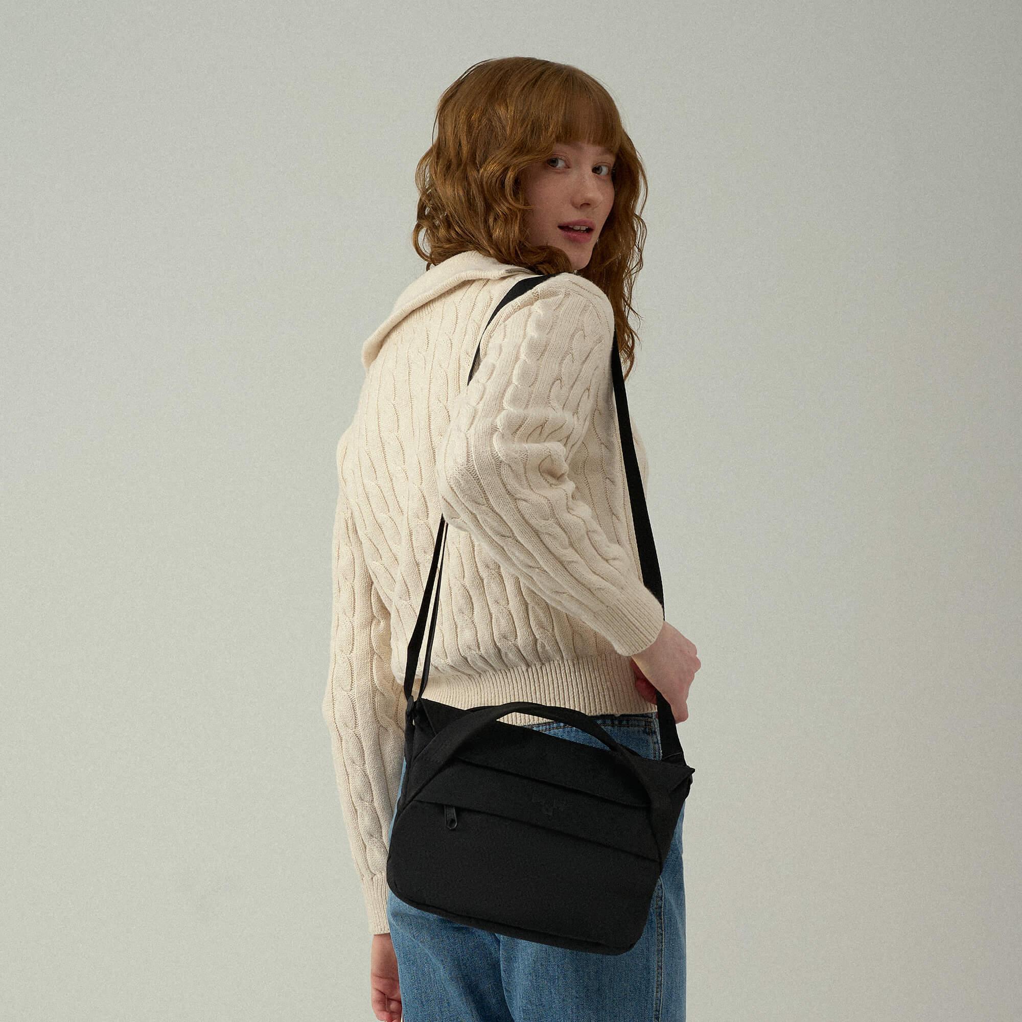 Lightweight Mesh Crossbody Bag for Women - Small & Airy Design - Perfect for Travel, Shopping & Everyday Use