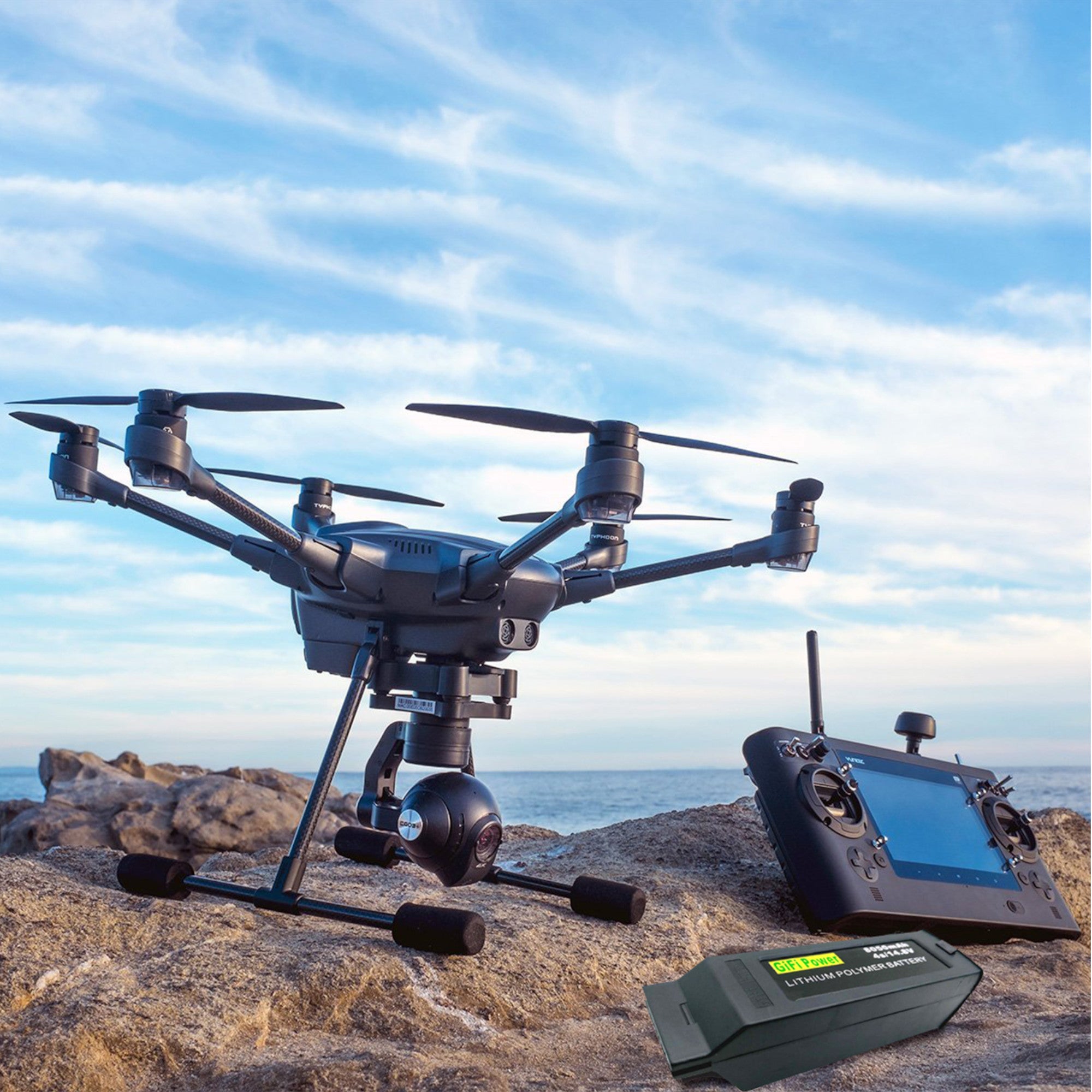 MaximalPower Gifi 4S LiPo Battery 8050mAh High Capacity Drone Battery for YUNEEC Typhoon H - Perfect for Aerial Photography, Long Flight Time & Professional Drone Use