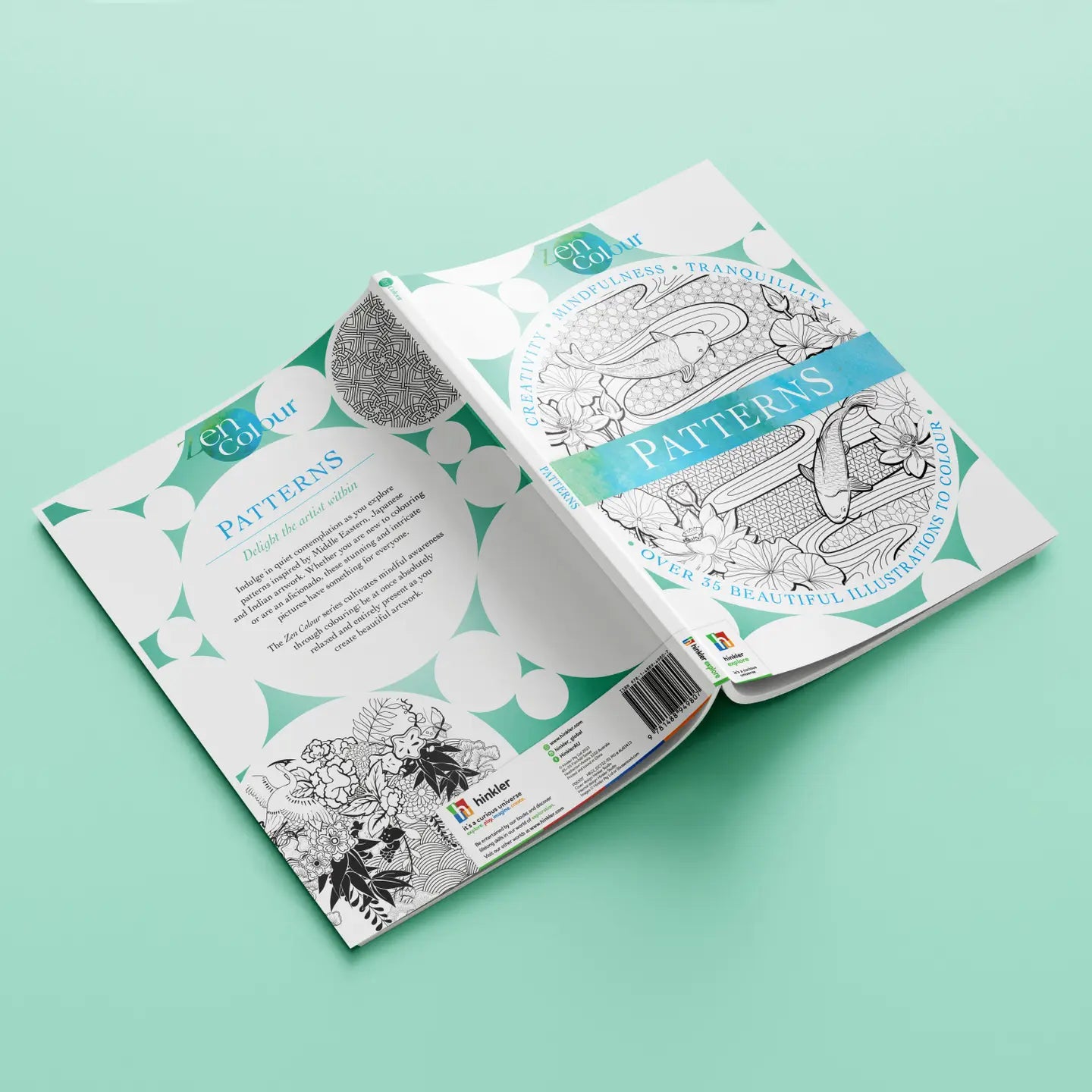 Zen Coloring Book for Adults - 50 Stress Relieving Patterns | Mandala, Floral & Geometric Designs | Perfect for Relaxation, Meditation & Art Therapy
