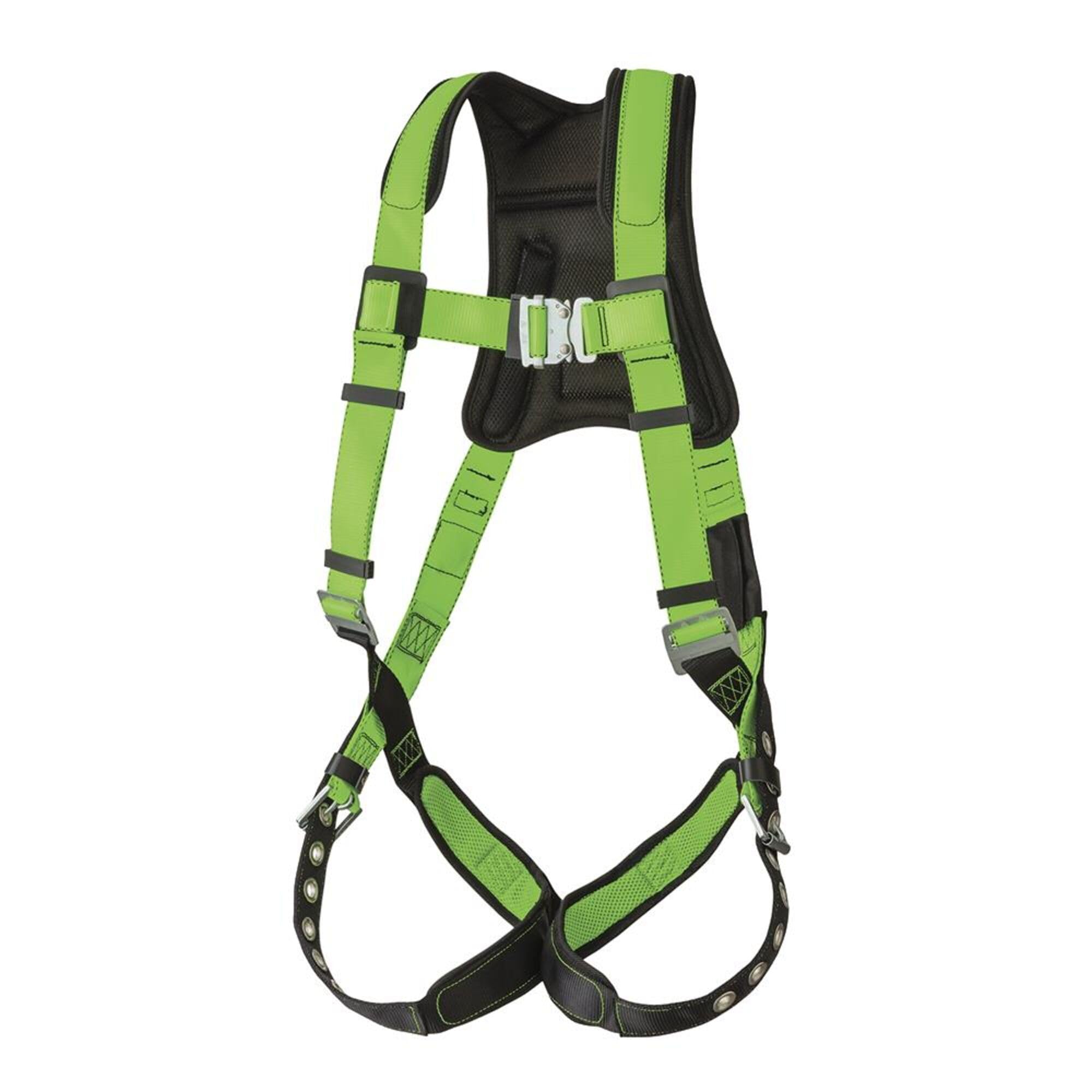 PeakWorks Contractor Series Full Body Safety Harness - ANSI Compliant Fall Protection Gear for Construction & Roofing Work | Durable & Adjustable for Comfort