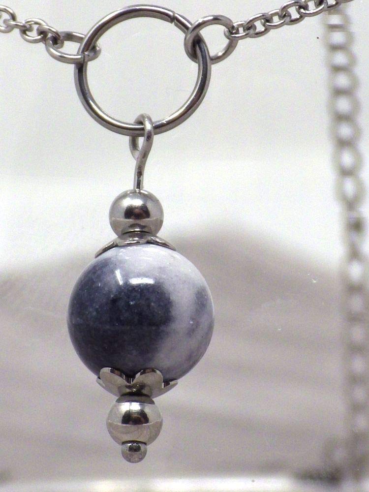 Elegant Stainless Steel Anklet Chain for Women with Black & White Jade Pearl Pendant - Perfect for Beach, Boho, and Summer Outfits