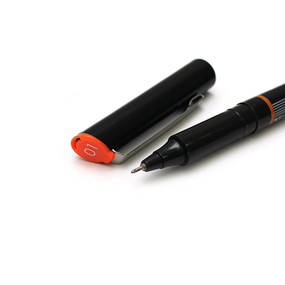 OHTO Graphic Liner Needle Point Drawing Pen - Fine Tip 0.3mm for Sketching, Illustration & Calligraphy - Black Ink (CFR-150GL01) - Perfect for Artists, Designers & Craft Projects