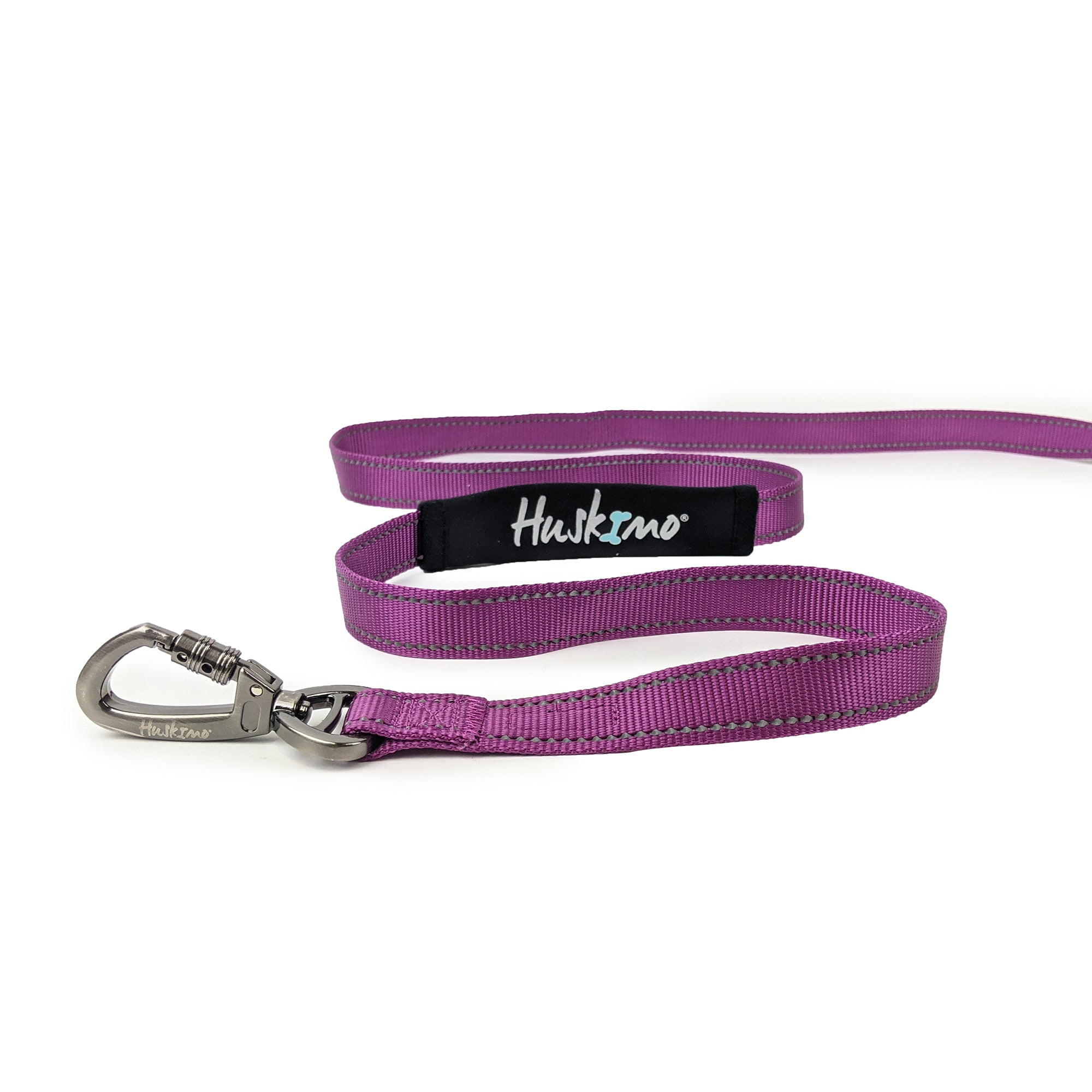 Huskimo Trekpro Reflective Dog Leash with Aurora Design - Durable & Adjustable for Hiking, Running, and Outdoor Adventures