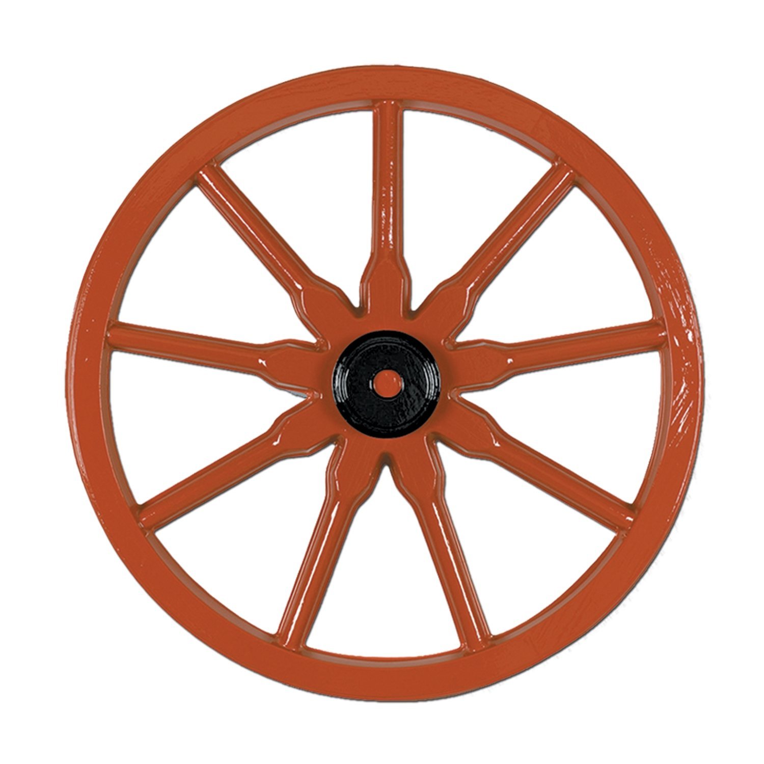 Beistle 24-Piece Plastic Wild West Wagon Wheel Decorations - 23