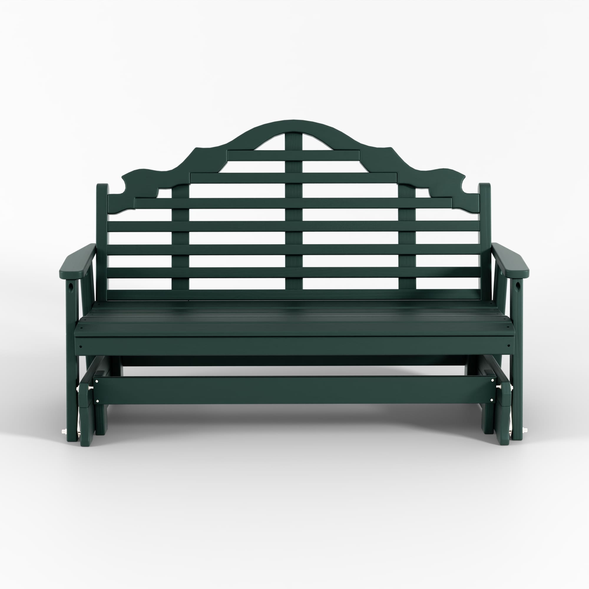 Keystone Amish Co. Milan Porch Glider - Handcrafted Wooden Swing Bench for Outdoor Patio, Garden, and Backyard Relaxation