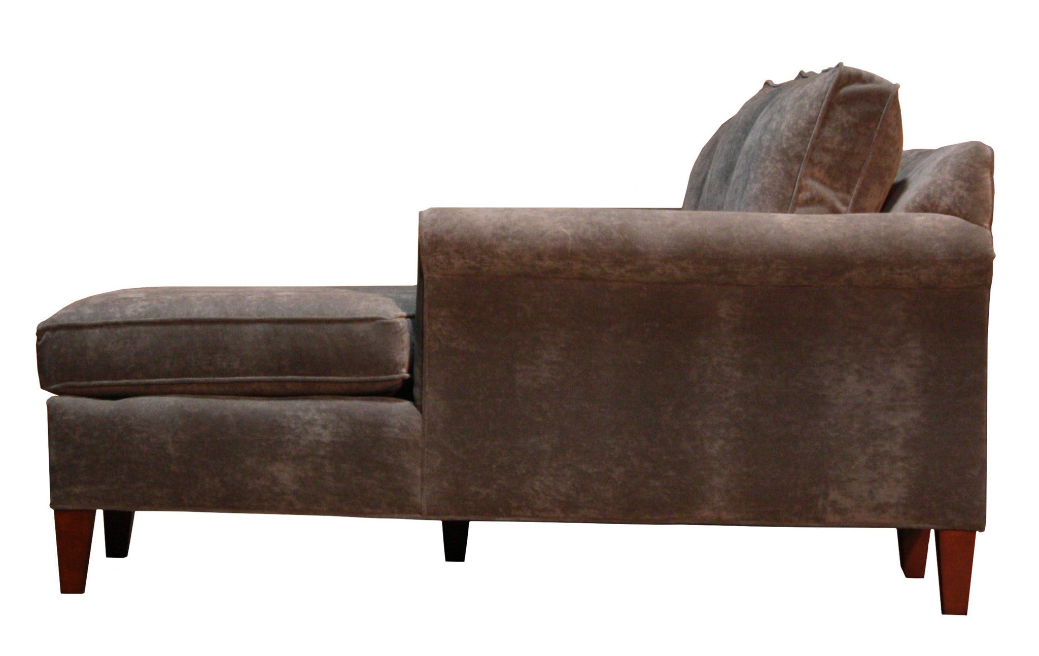 Oscar Sectional #4 - Modern Loveseat with Chaise Lounge for Living Room | Comfortable Fabric Sofa Set for Small Spaces & Apartments