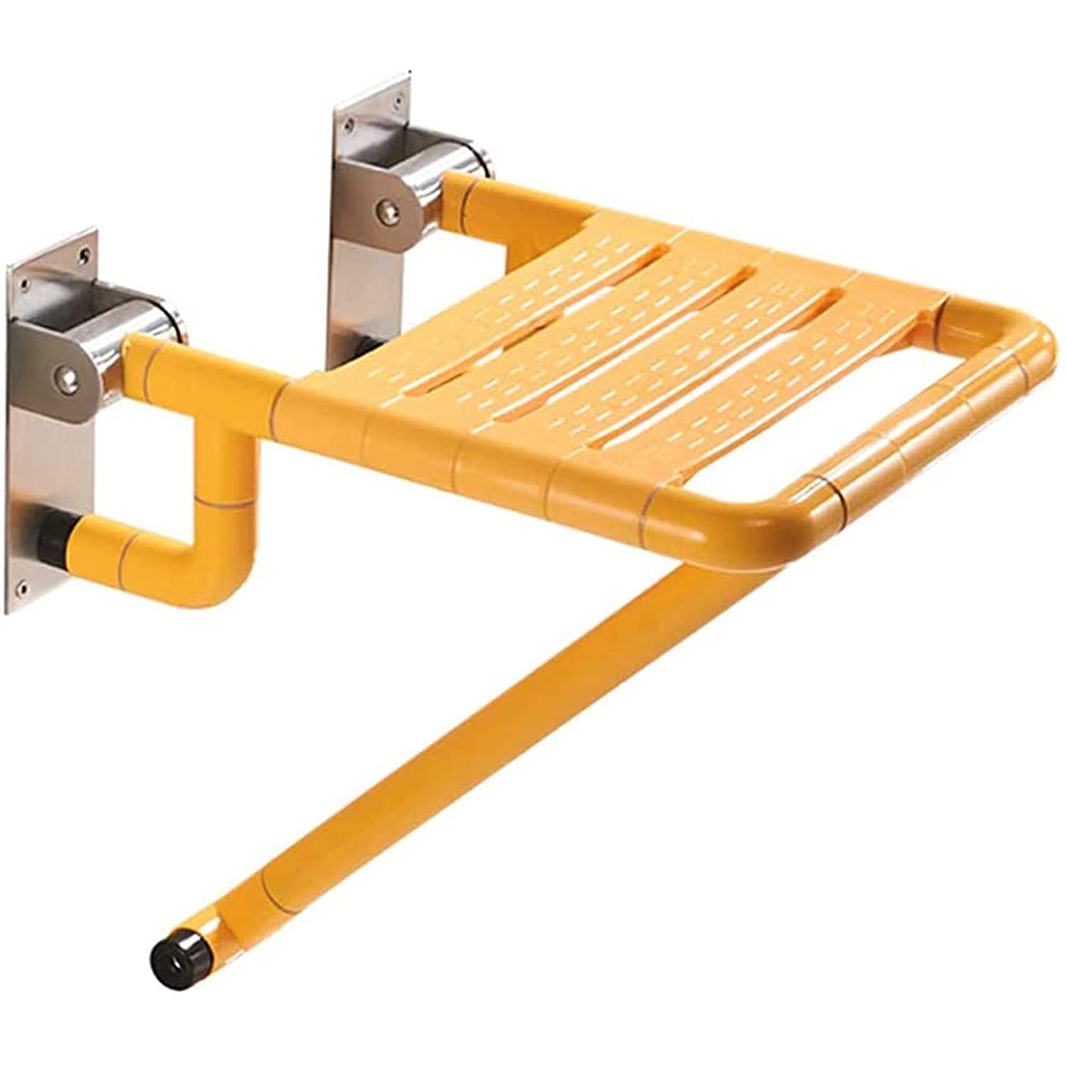Foldable Shower Stool for Elderly & Disabled - Wall Mounted Bath Seat with Non-Slip Surface, Space Saving Design for Small Bathrooms | Perfect for Showering, Changing Shoes & Safe Bathroom Use