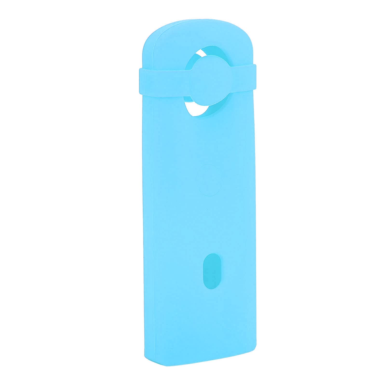 Pomya Waterproof Silicone Case for 360 Action Camera - Shockproof Protective Cover with Lens Cap | Perfect for Outdoor Sports, Travel Adventures & Extreme Activities (Blue)
