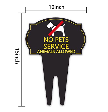 Dog Poop Warning Sign - 'Please Clean Up After Your Dog' Yard Sign for Lawn & Garden Protection (2 Pack) - Deter Pets from Defecating on Your Property | Perfect for Front Yards, Parks & Neighborhoods