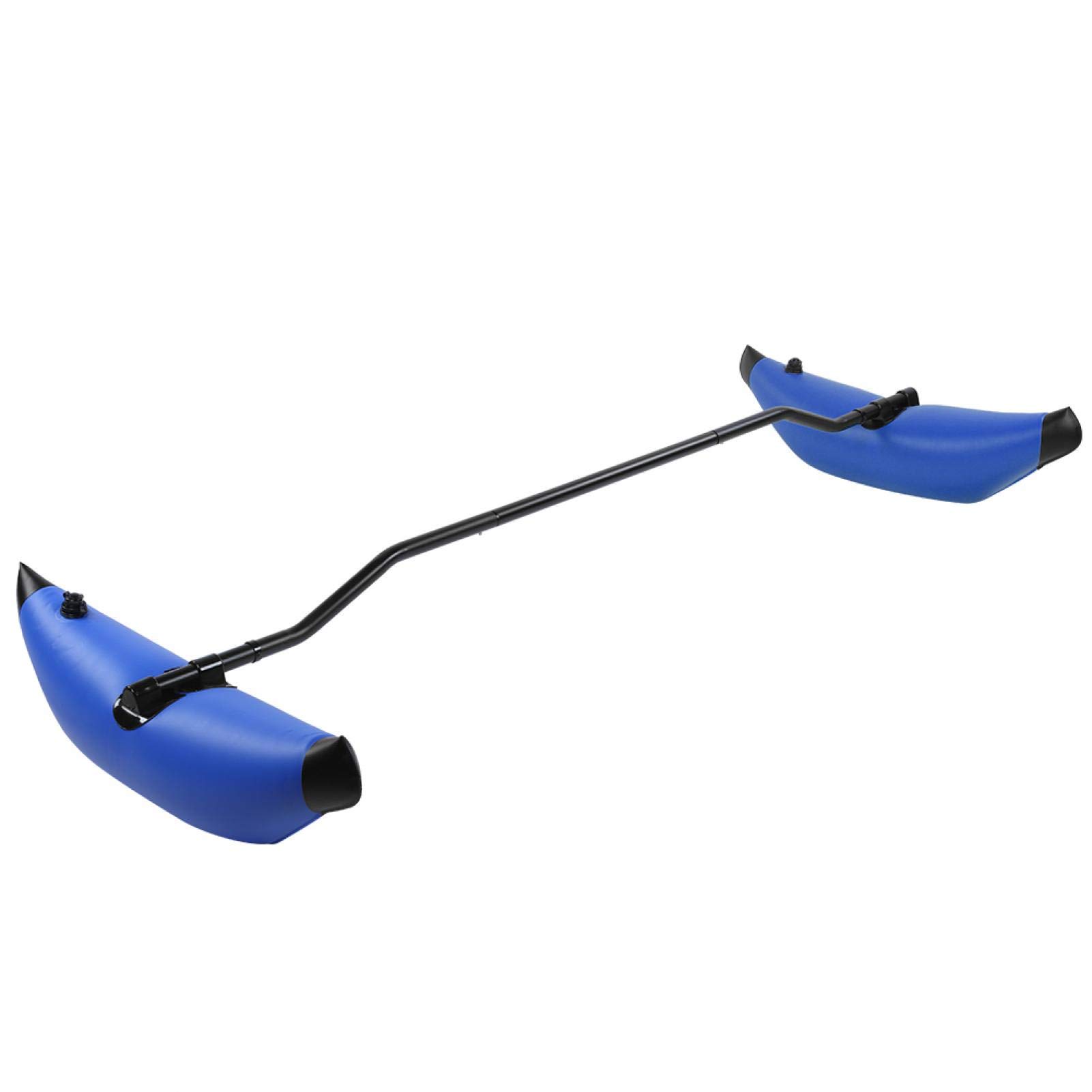 **Inflatable Kayak Stabilizer Outrigger Kit - PVC Canoe Balancing Float Accessory for Paddling & Fishing | Kayak Stabilizer for Inflatable Kayaks & Canoes | Outdoor Water Sports & Boating (Blue)**