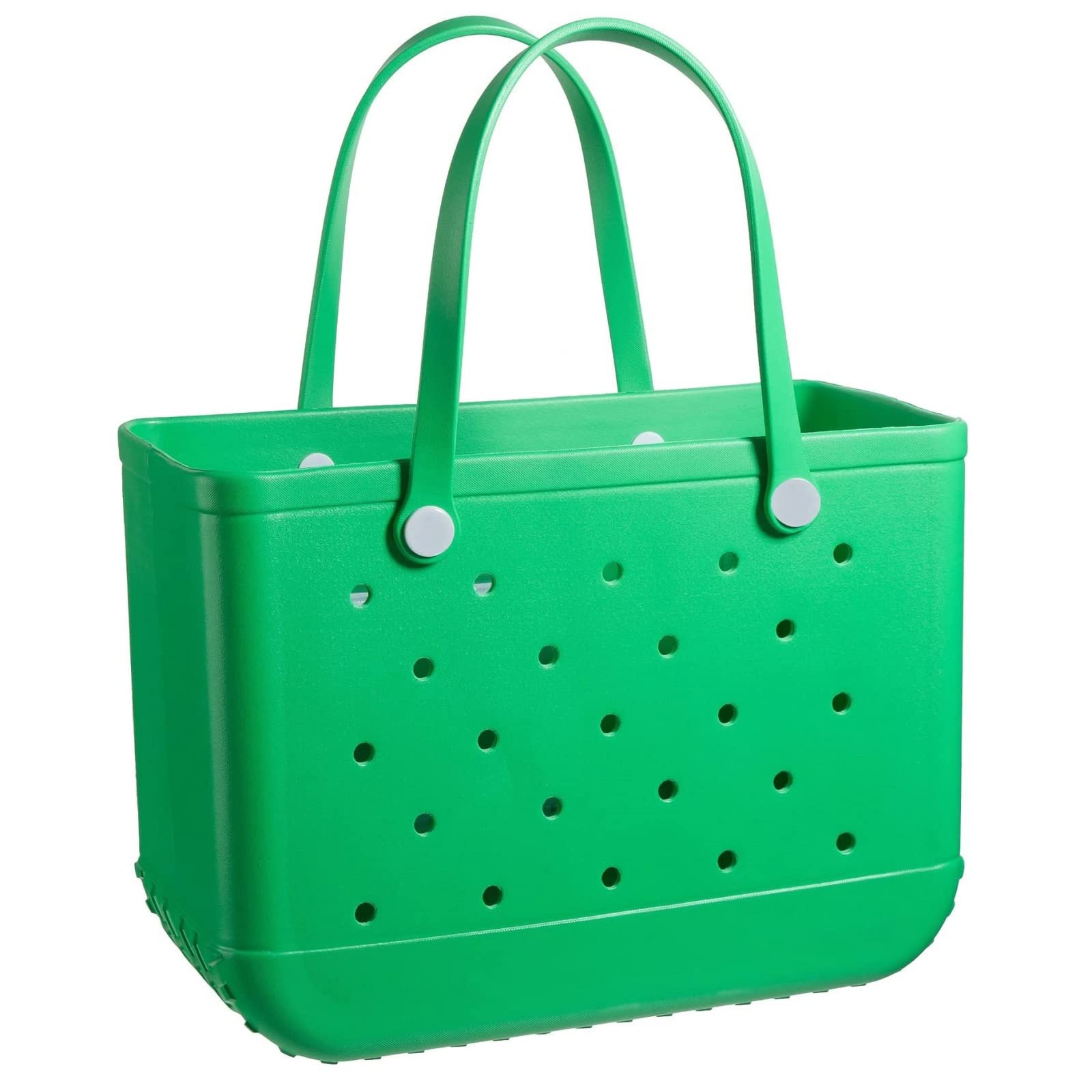 Large Waterproof EVA Beach Bag - Sandproof, Lightweight & Washable Tote for Travel, Sports, Shopping | Perfect for Beach Trips, Gym, Picnics & Outdoor Activities
