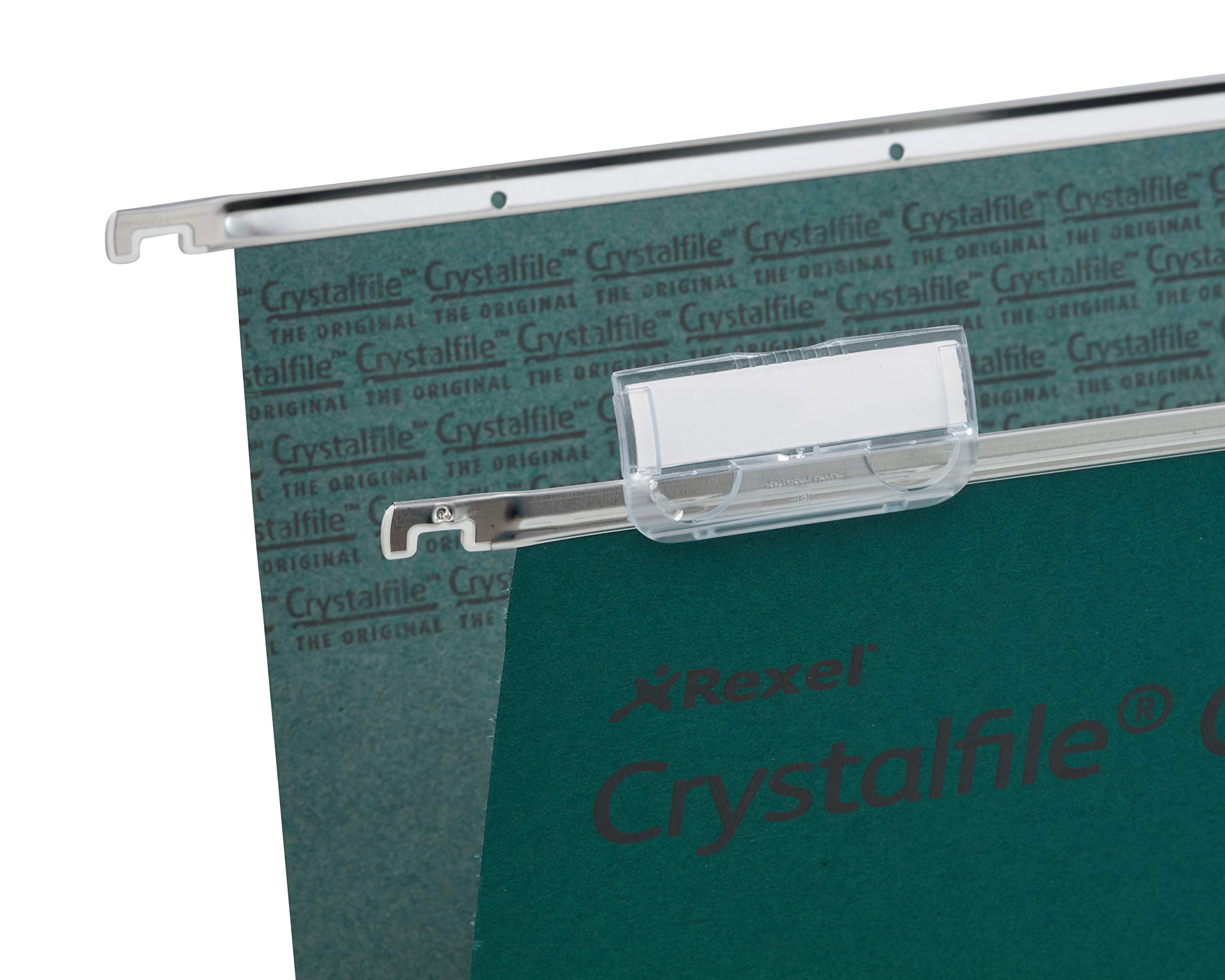 Crystalfile 30mm Double Cap FC Pack of 50 (78041) - Perfect for Office, School, and Home Organization