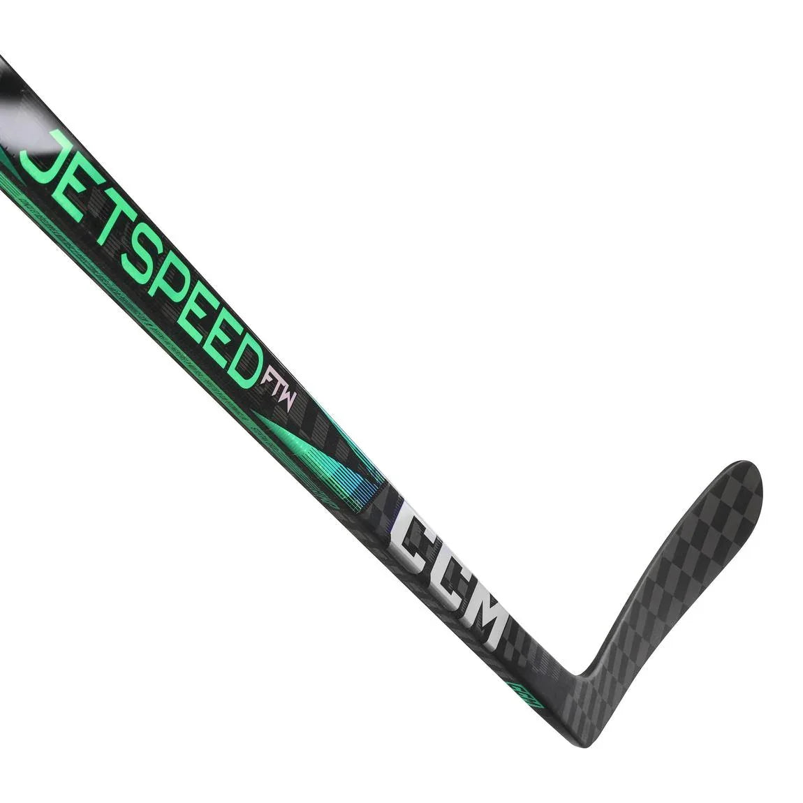 CCM Jetspeed FTW Hockey Stick for Junior Players - Lightweight & Durable Composite Hockey Stick for Youth Ice Hockey Games & Practice