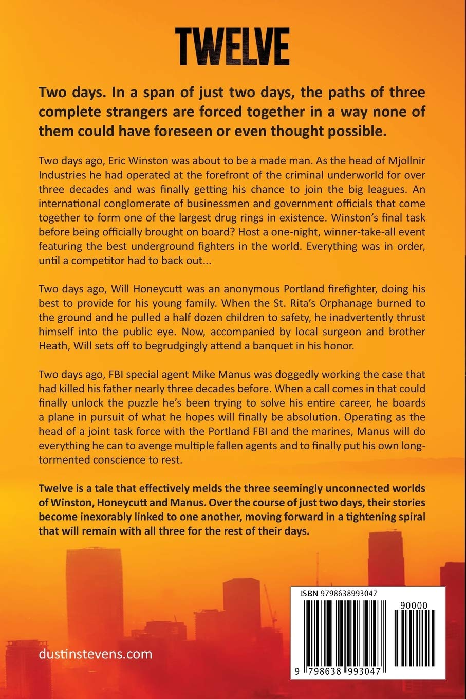 Twelve: A Gripping Suspense Thriller Novel - Perfect for Late-Night Reading & Book Club Discussions