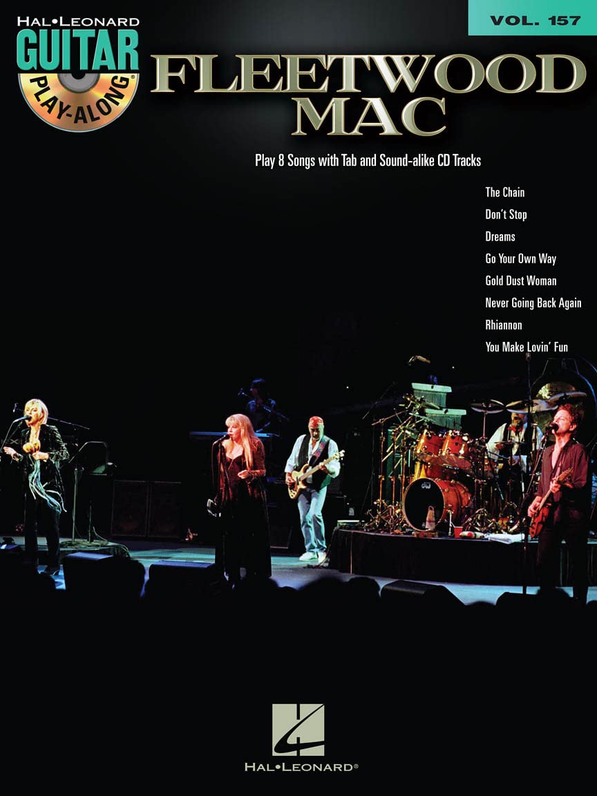 Fleetwood Mac Guitar Play-Along Book Vol. 157 with Online Audio - Learn to Play Guitar with Fleetwood Mac Songs - Perfect for Guitar Lessons, Practice & Jam Sessions