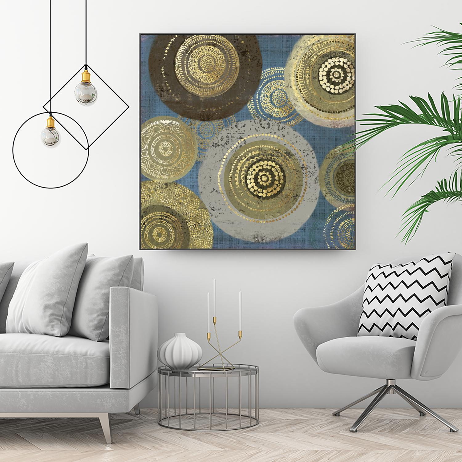 Authentic Aboriginal Dot Art Painting II - Handmade Indigenous Australian Canvas Wall Decor for Home & Office | Perfect for Living Room, Bedroom, or Cultural Art Displays