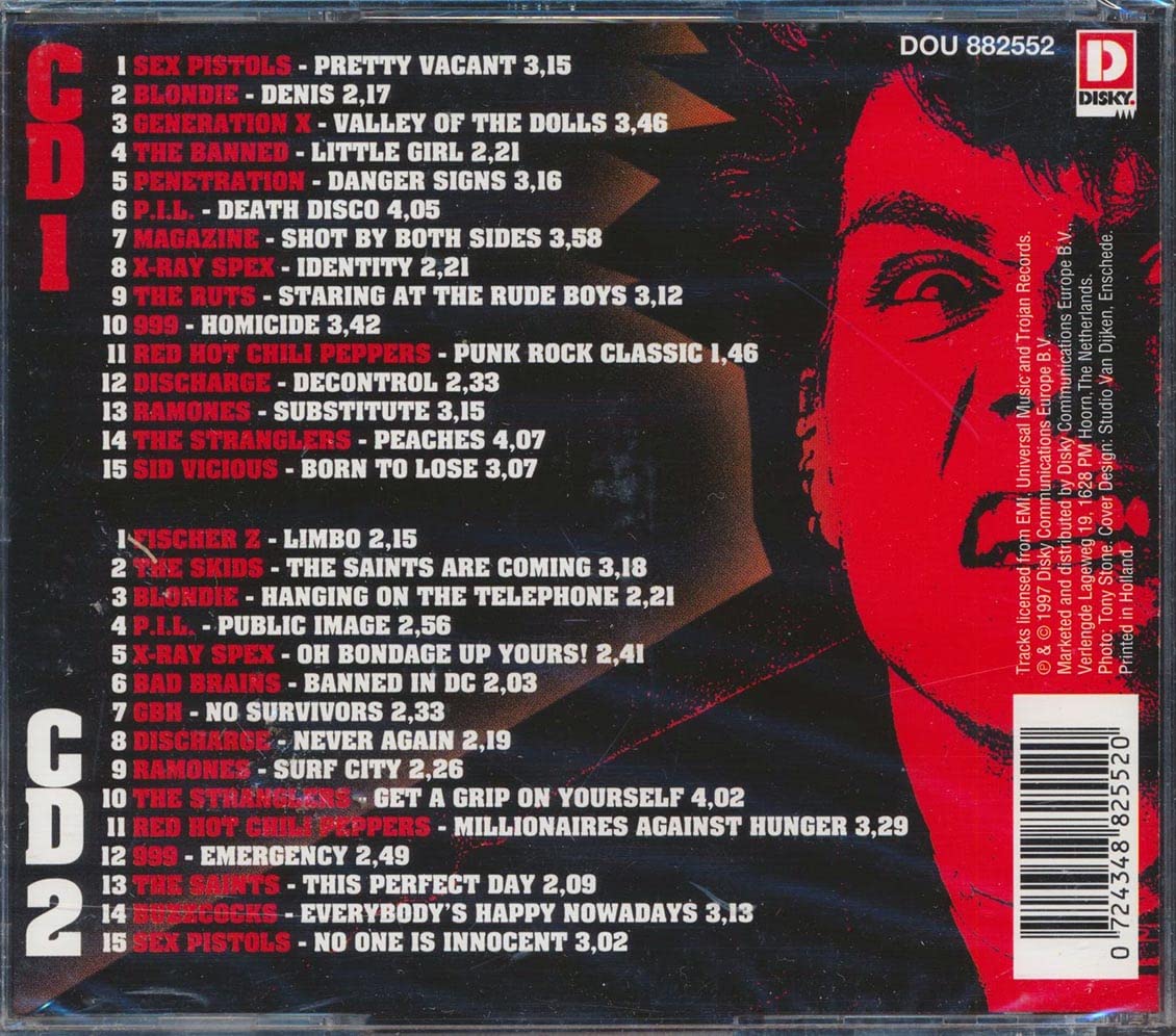 God Save The Punks: 30 Classic Punk Rock Tracks Featuring Blondie, Sex Pistols, Bad Brains & Buzzcocks - Perfect for Punk Music Lovers & 70s-80s Nostalgia Playlists
