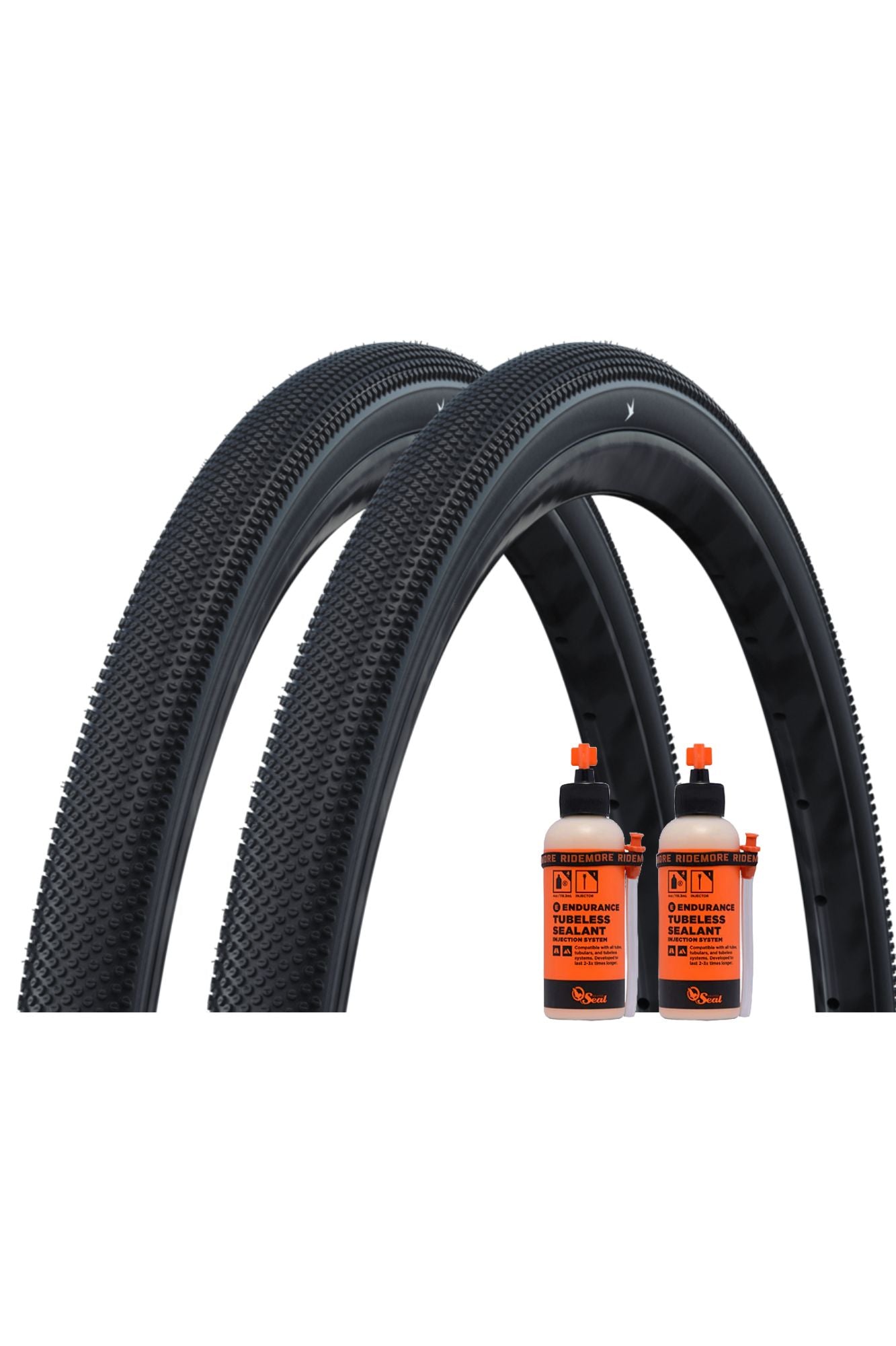 Schwalbe G-One Allround Tubeless Gravel Bike Tires with Orange Seal Endurance Sealant - Perfect for Off-Road Cycling, Commuting & Adventure Riding