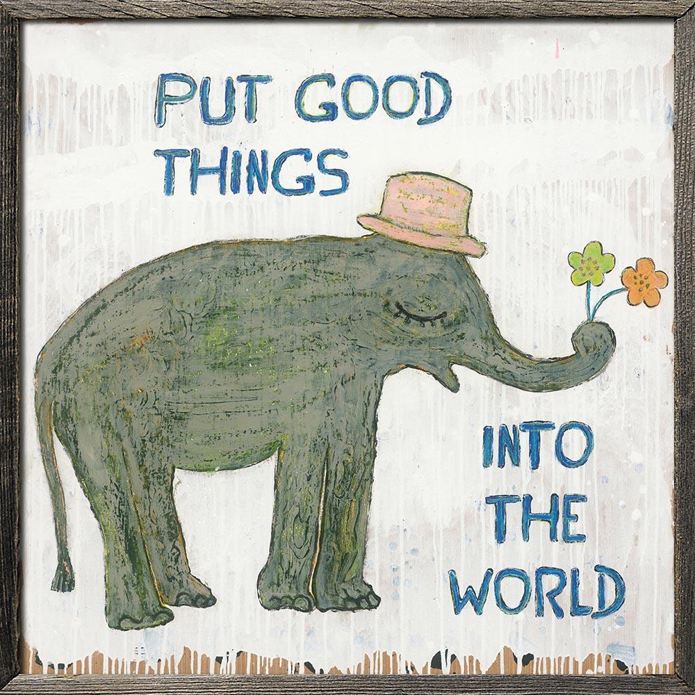 Elephant Art Print - Stunning Wildlife Wall Decor for Living Room, Bedroom & Office | High-Quality Canvas Painting for Home & Gifts