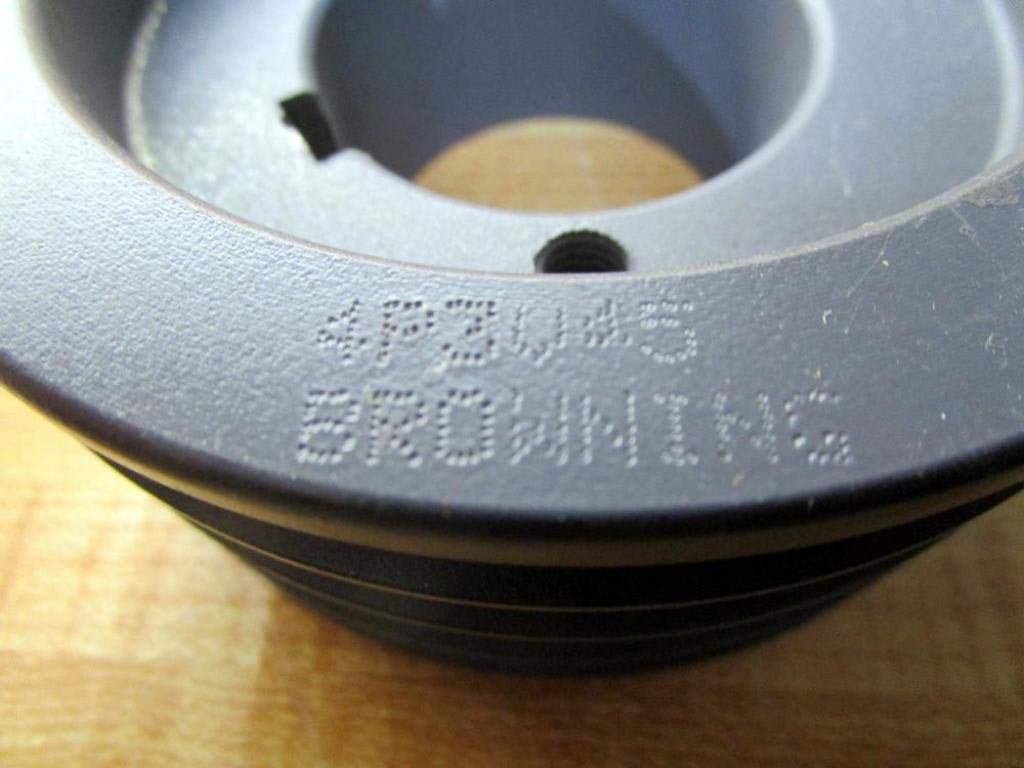 4P3V45 Split Taper Sheave - Cast Iron 4 Groove V-Belt Pulley for 3V Belts with P1 Bushing | Perfect for Industrial Machinery, HVAC Systems & Power Transmission Applications
